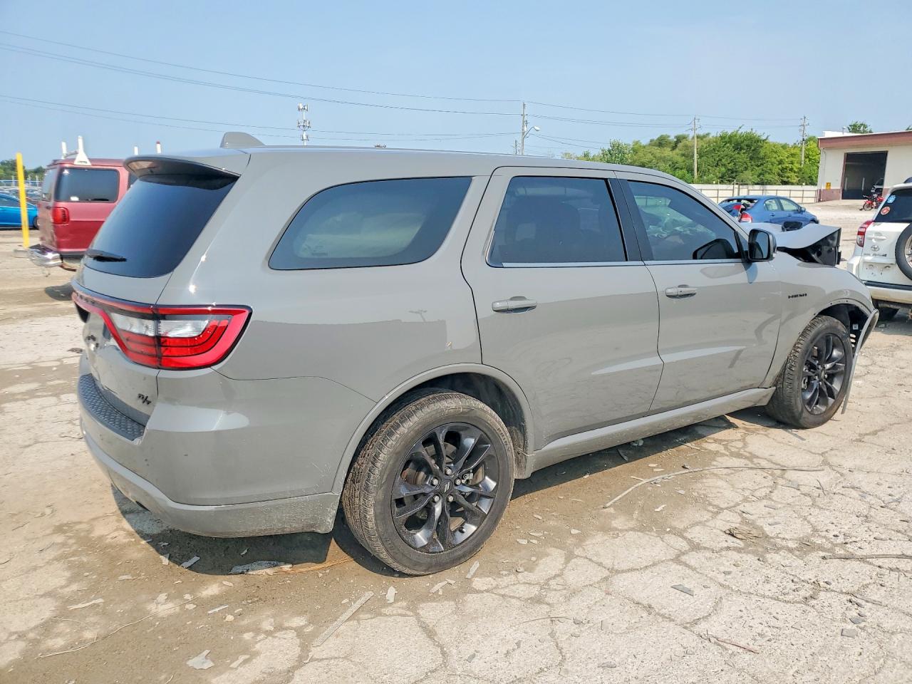 2022 Dodge Durango R/t Gray vin: 1C4SDJCT5NC221396