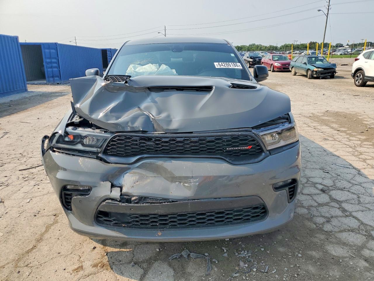 2022 Dodge Durango R/t Gray vin: 1C4SDJCT5NC221396
