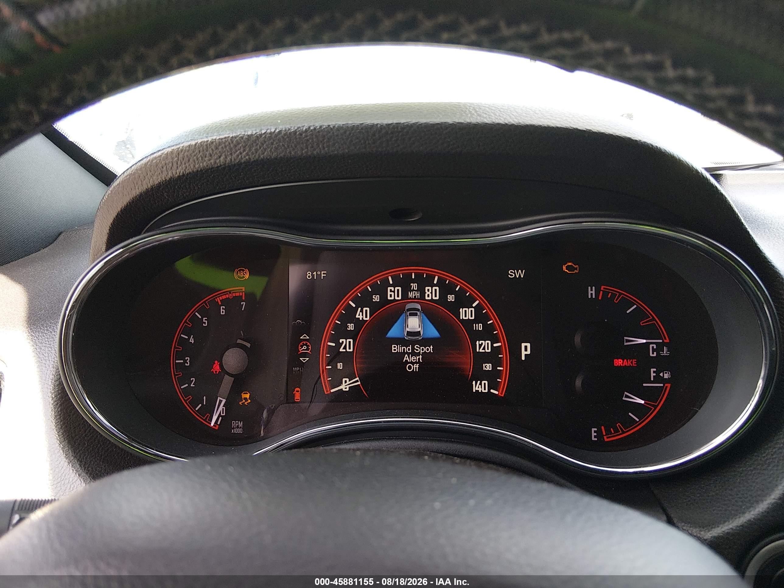 2014 Dodge Durango R/t Gray vin: 1C4SDJCT6EC503627