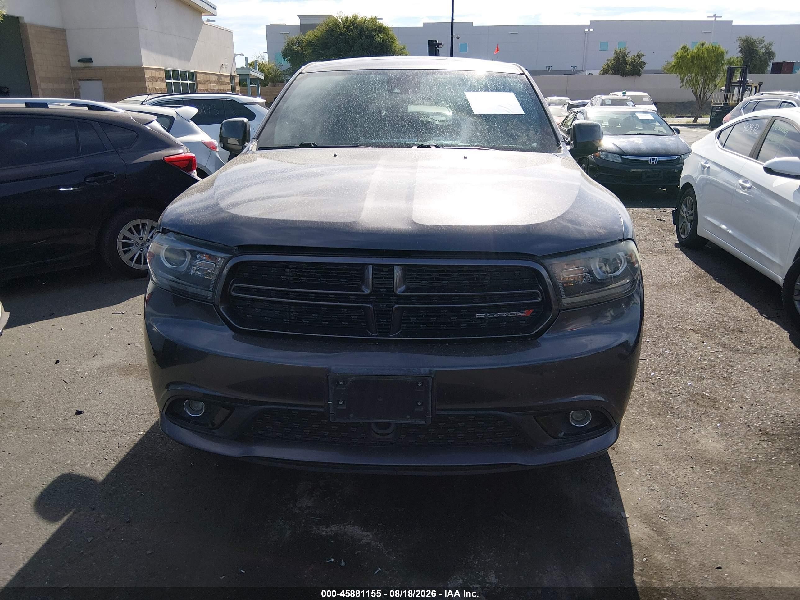 2014 Dodge Durango R/t Gray vin: 1C4SDJCT6EC503627