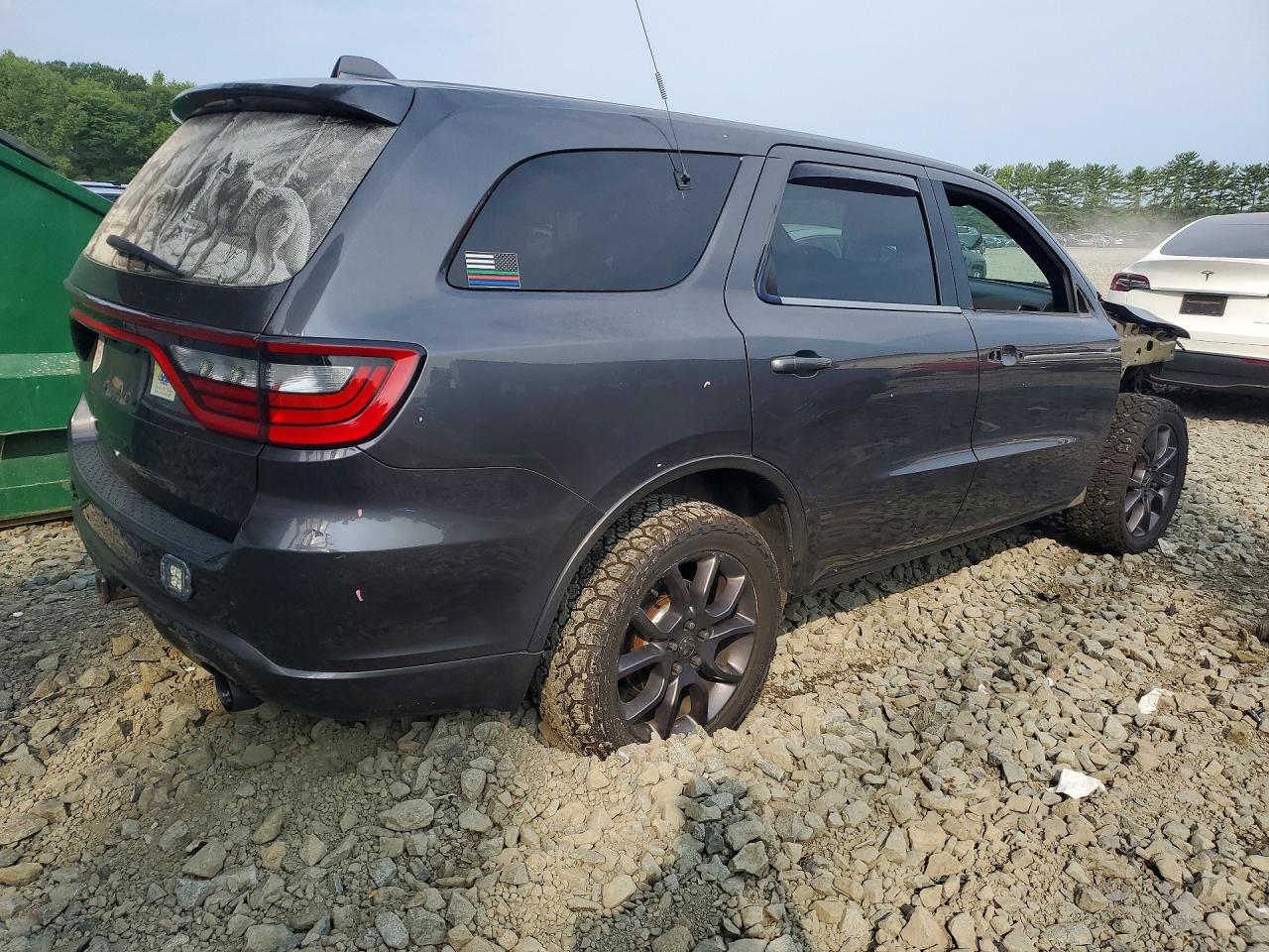 2015 Dodge Durango R/t Gray vin: 1C4SDJCT6FC232974
