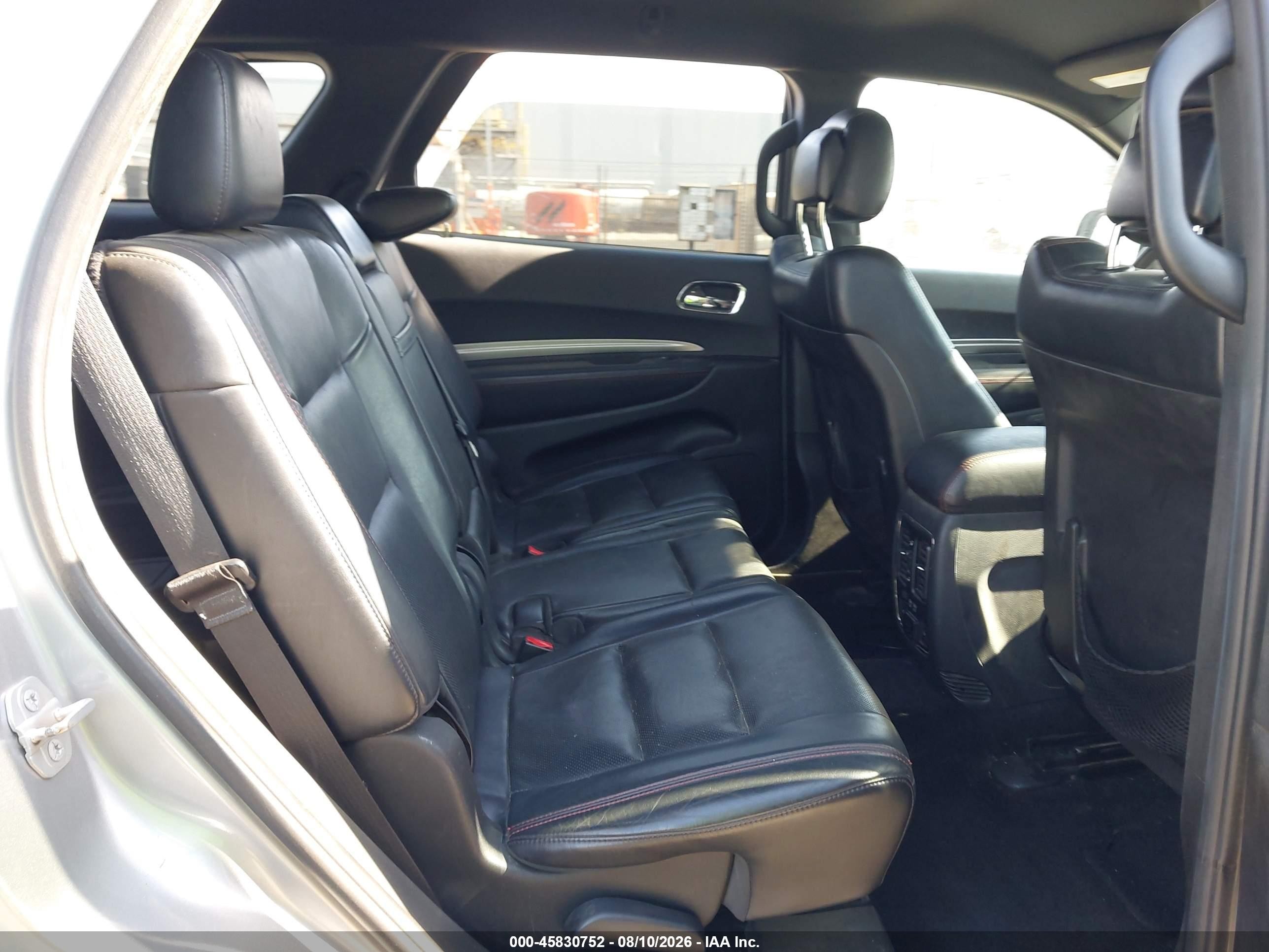 2015 Dodge Durango R/t Silver vin: 1C4SDJCT6FC709953