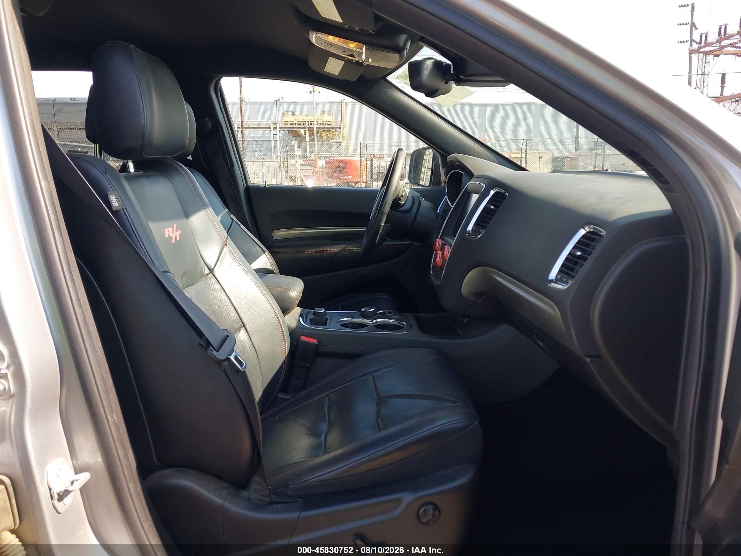 2015 Dodge Durango R/t Silver vin: 1C4SDJCT6FC709953