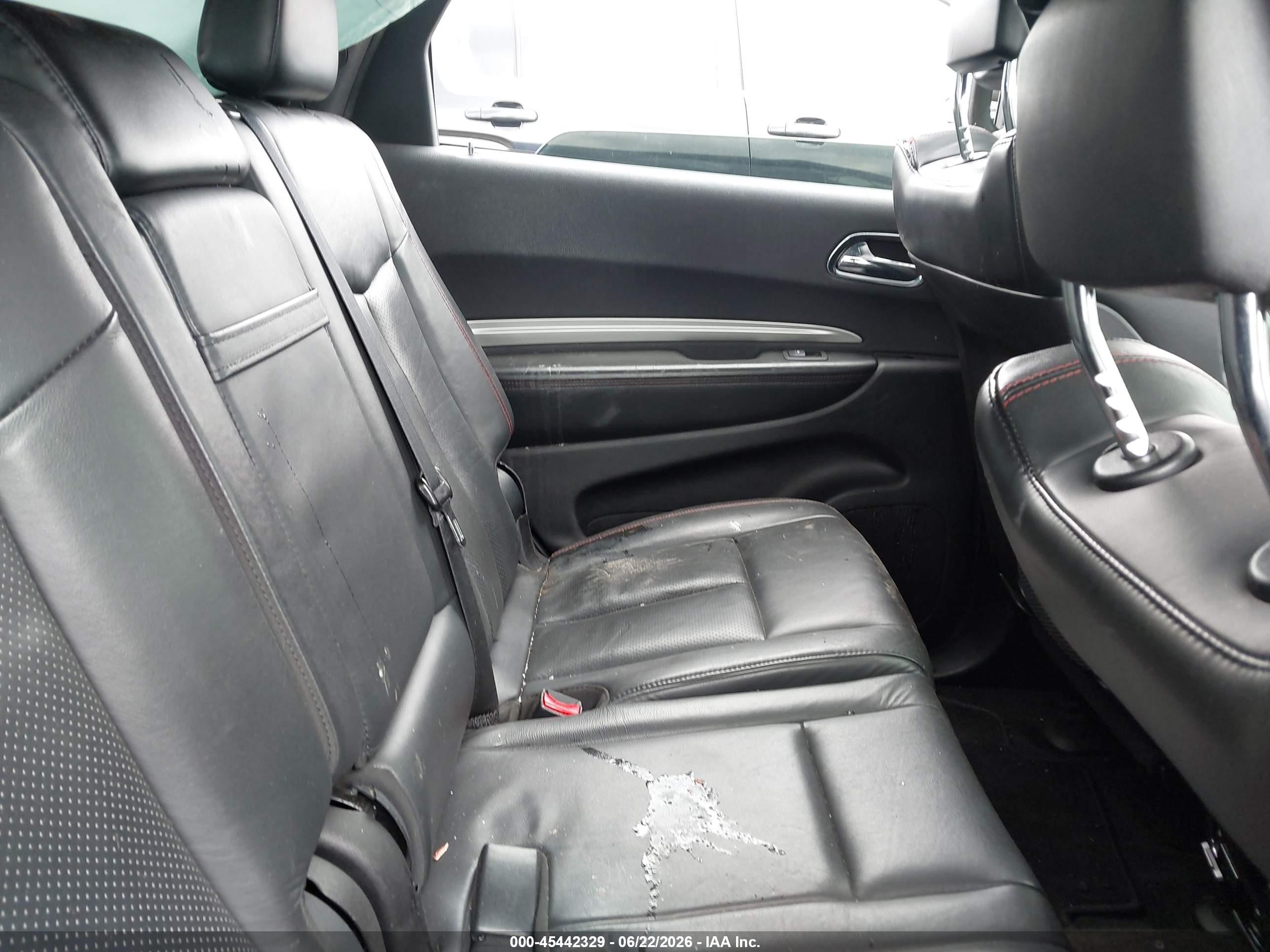 2015 Dodge Durango R/t Black vin: 1C4SDJCT6FC757789