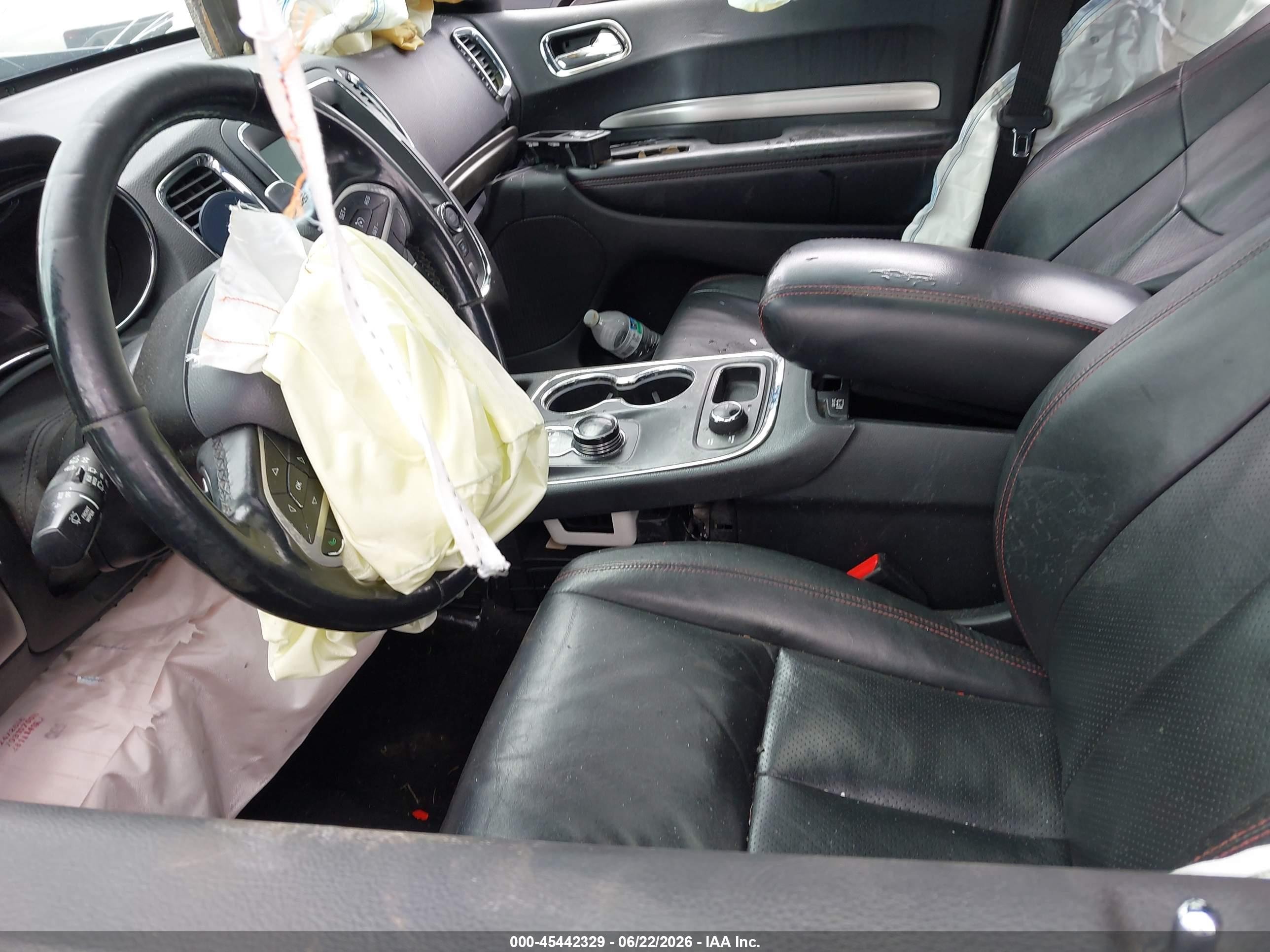 2015 Dodge Durango R/t Black vin: 1C4SDJCT6FC757789