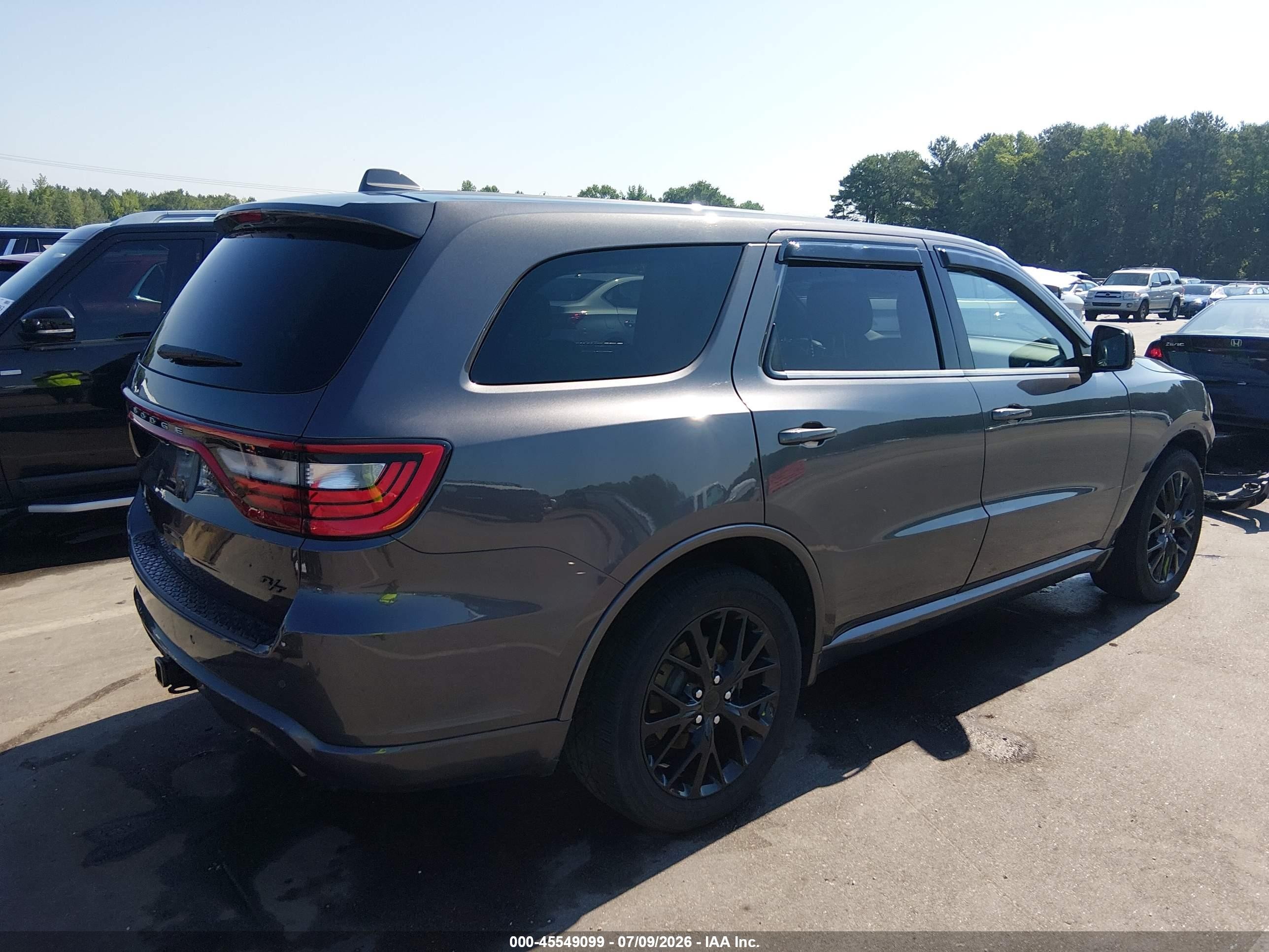 2015 Dodge Durango R/t Gray vin: 1C4SDJCT6FC908386