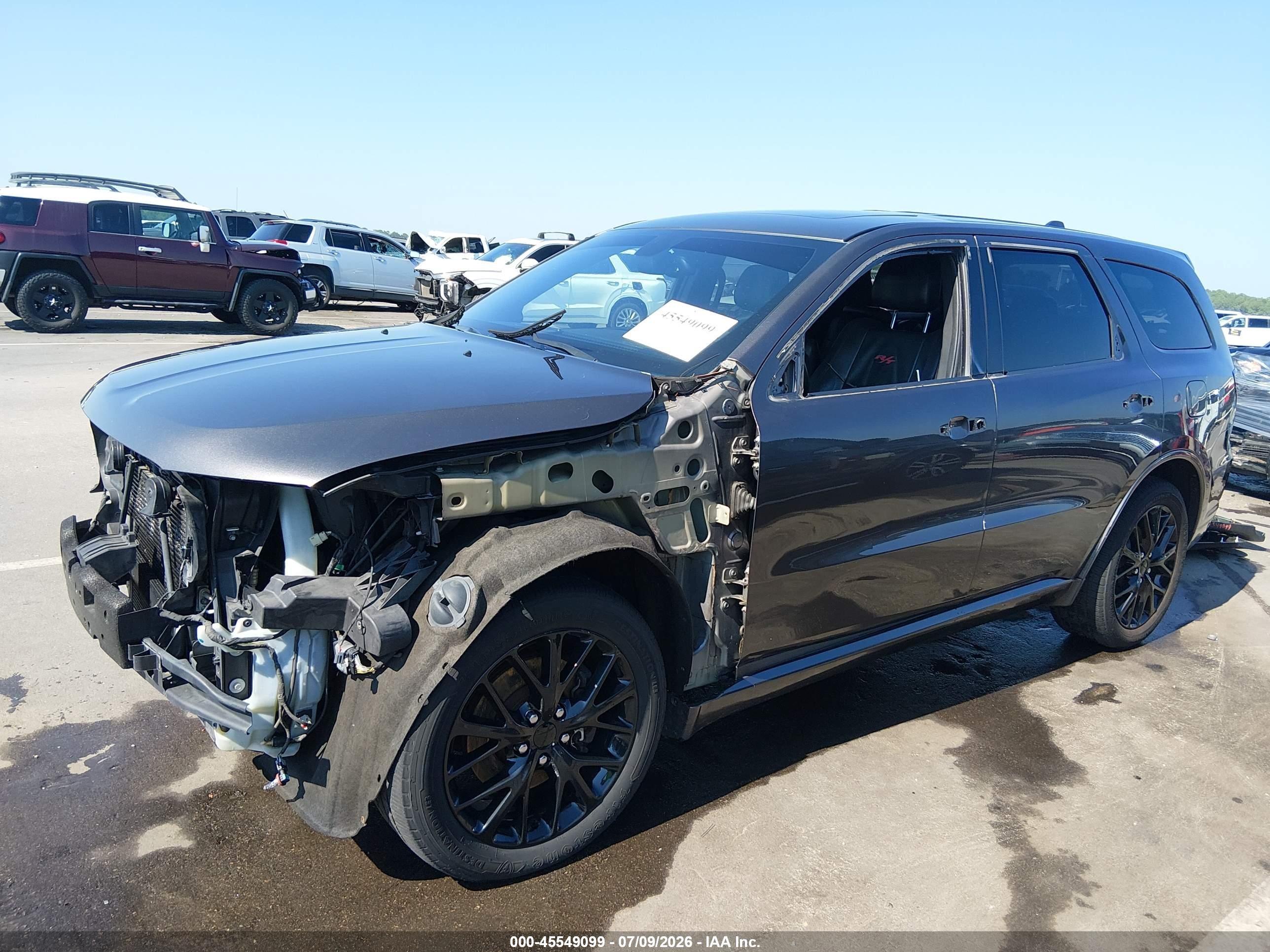 2015 Dodge Durango R/t Gray vin: 1C4SDJCT6FC908386