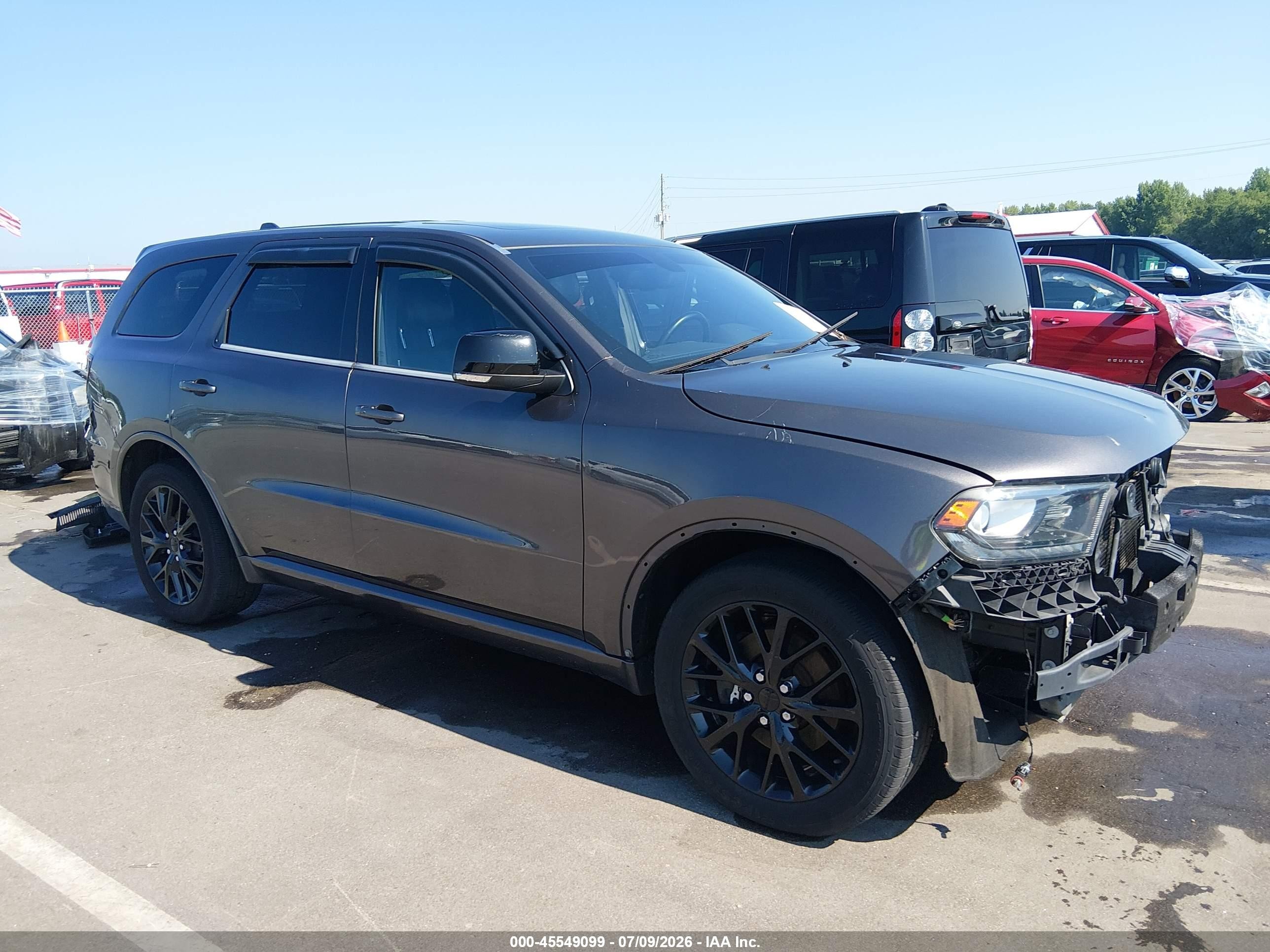 2015 Dodge Durango R/t Gray vin: 1C4SDJCT6FC908386
