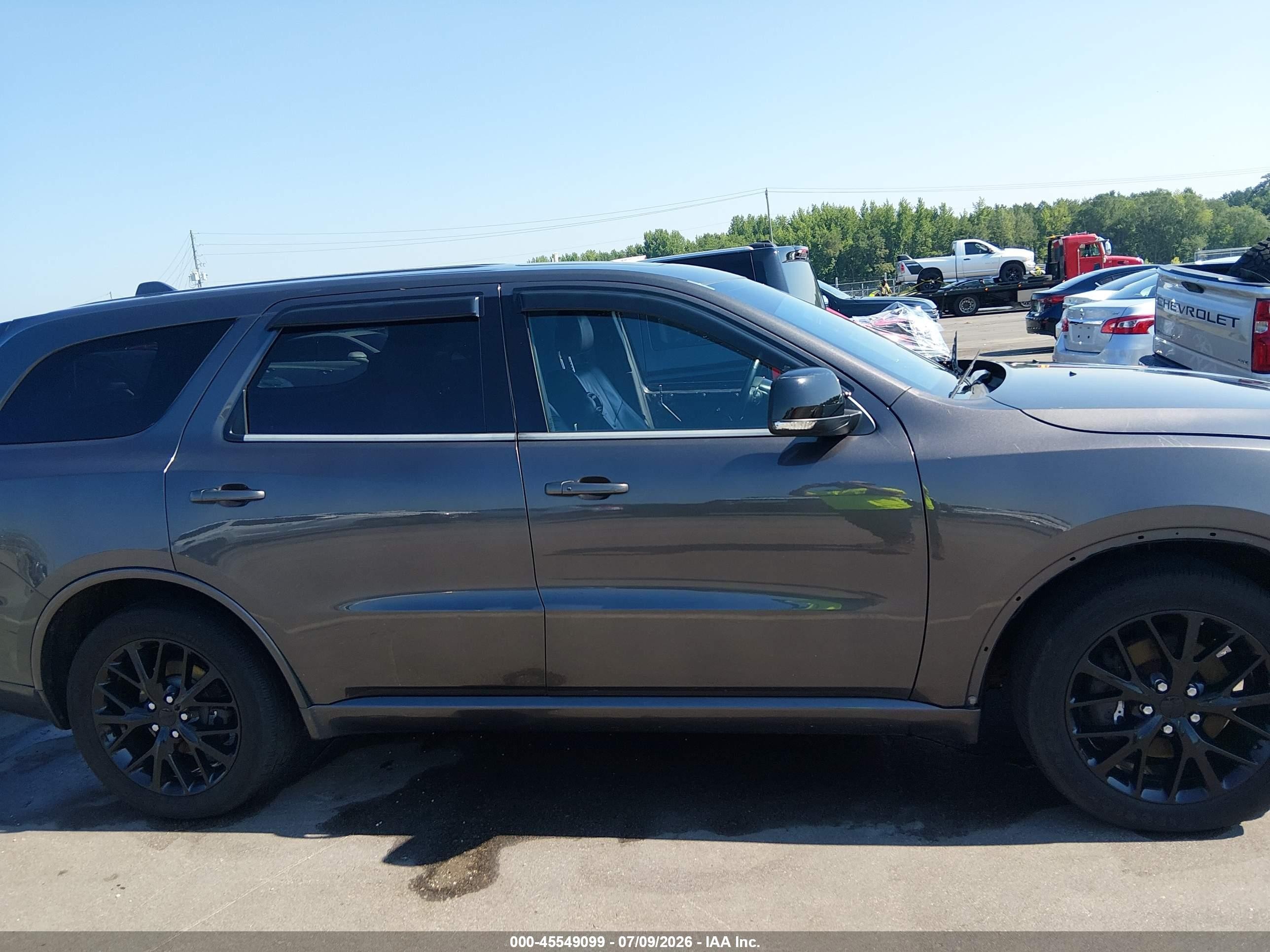2015 Dodge Durango R/t Gray vin: 1C4SDJCT6FC908386