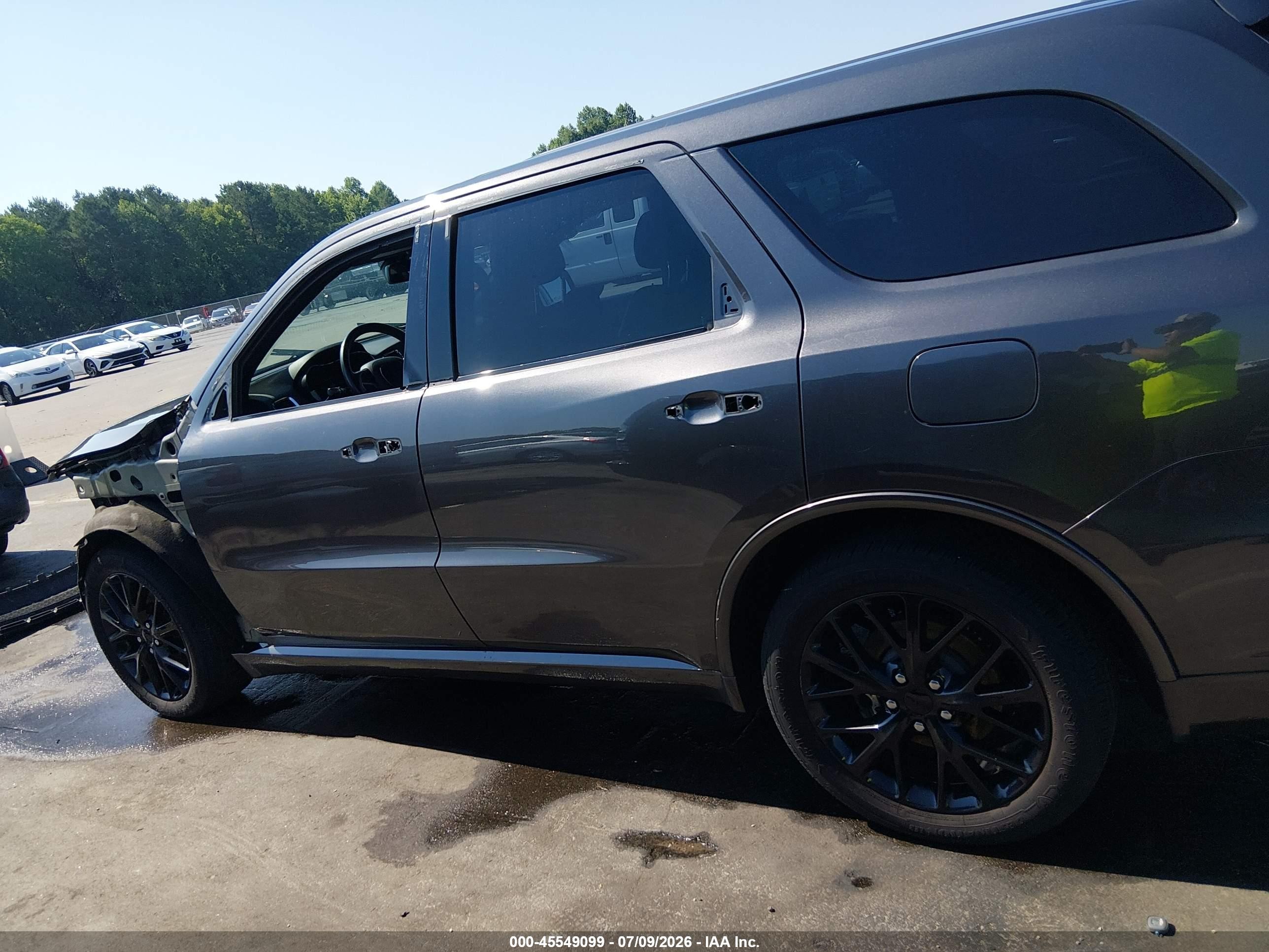 2015 Dodge Durango R/t Gray vin: 1C4SDJCT6FC908386