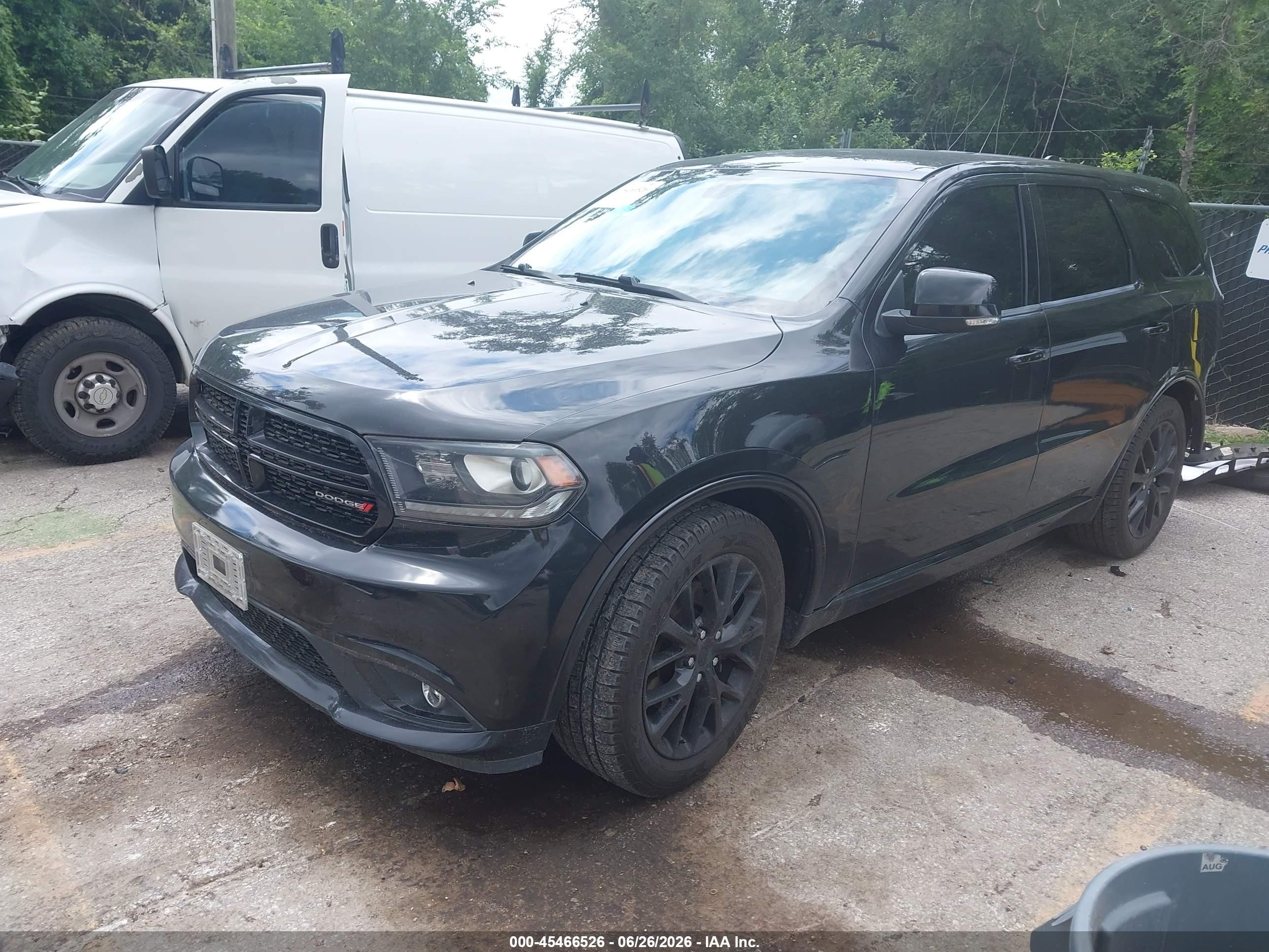 2015 Dodge Durango R/t Black vin: 1C4SDJCT6FC923342