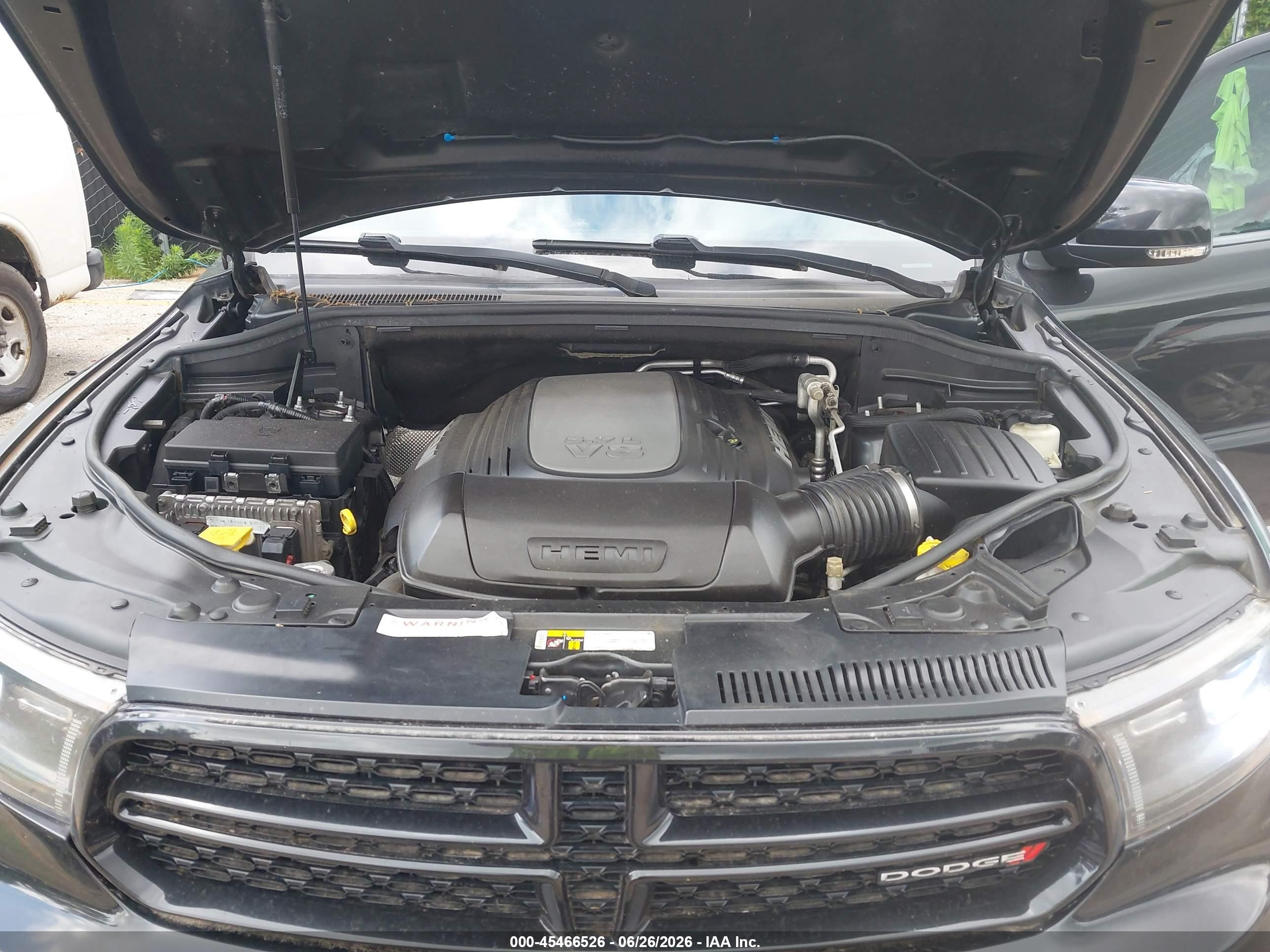 2015 Dodge Durango R/t Black vin: 1C4SDJCT6FC923342