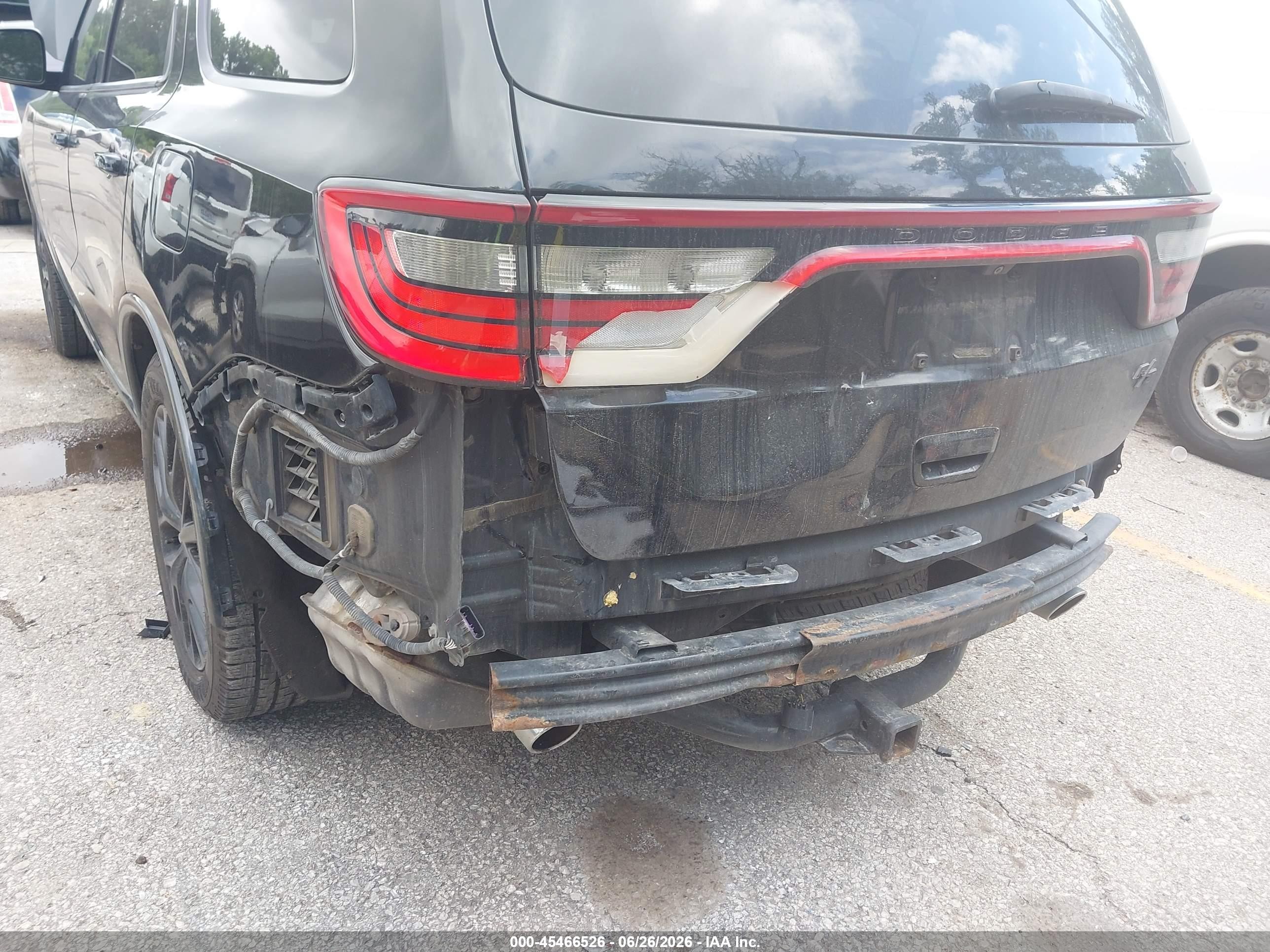 2015 Dodge Durango R/t Black vin: 1C4SDJCT6FC923342