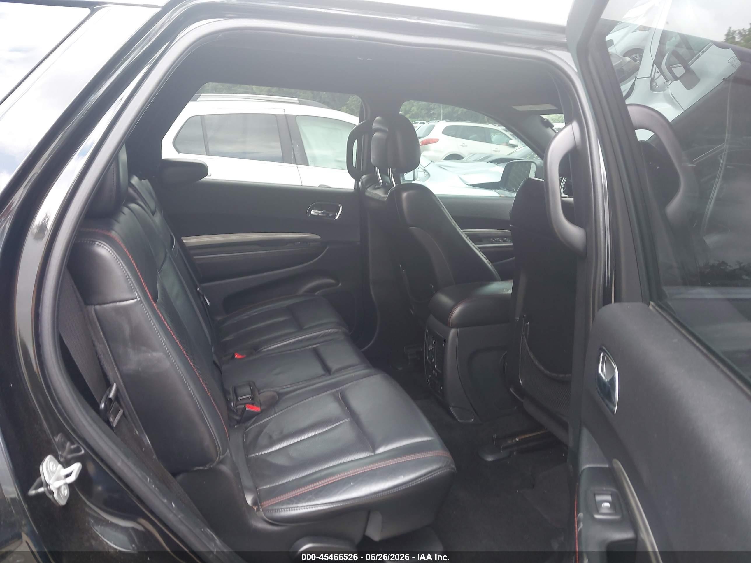 2015 Dodge Durango R/t Black vin: 1C4SDJCT6FC923342
