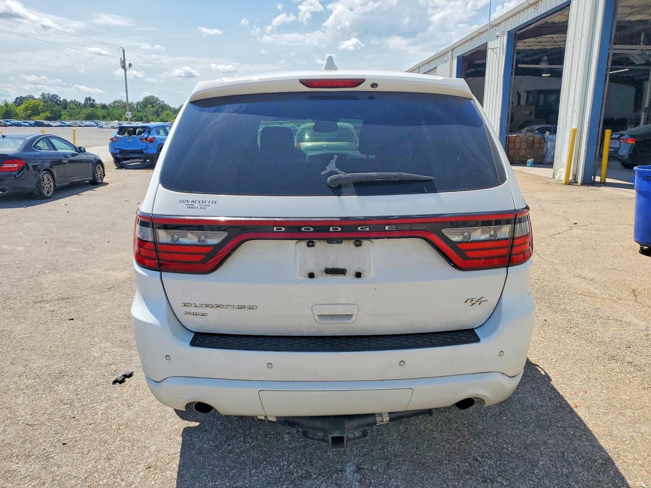 2017 Dodge Durango R/t White vin: 1C4SDJCT6HC725170