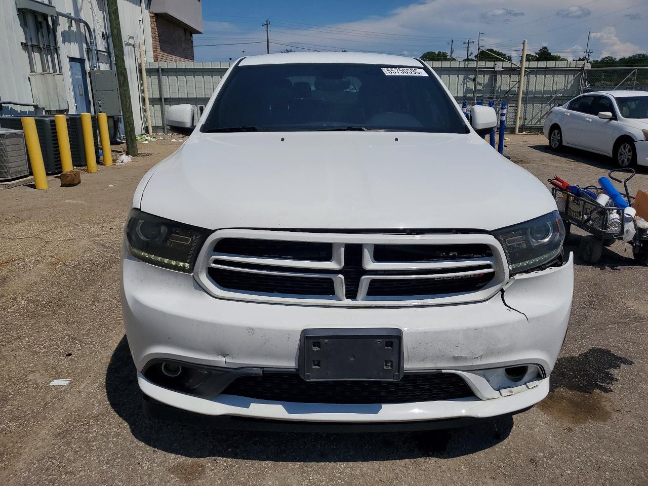 2017 Dodge Durango R/t White vin: 1C4SDJCT6HC725170
