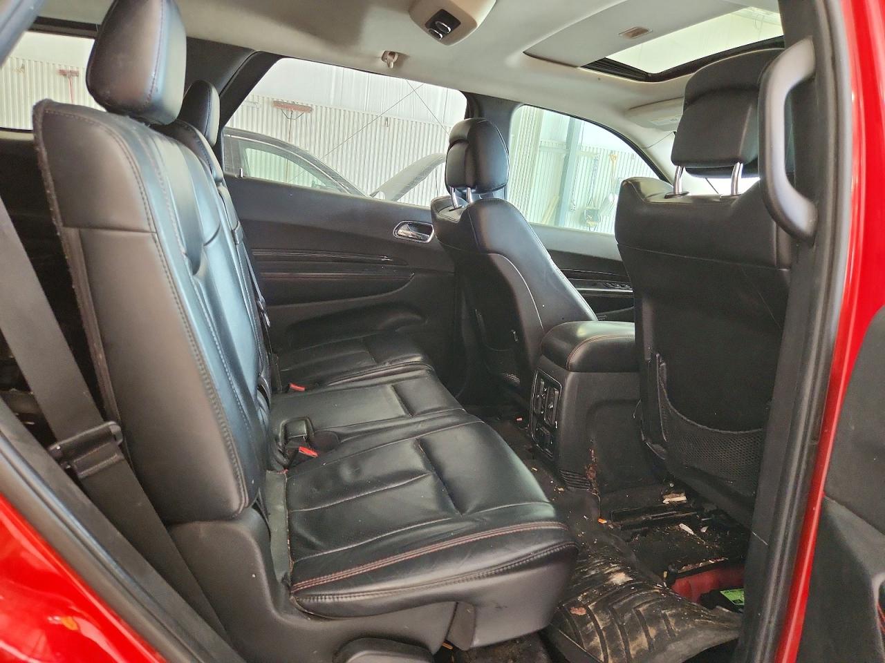 2012 Dodge Durango R/t Red vin: 1C4SDJCT7CC116517