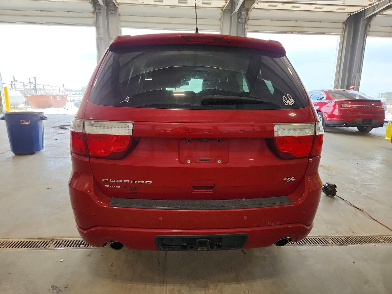 2012 Dodge Durango R/t Red vin: 1C4SDJCT7CC116517