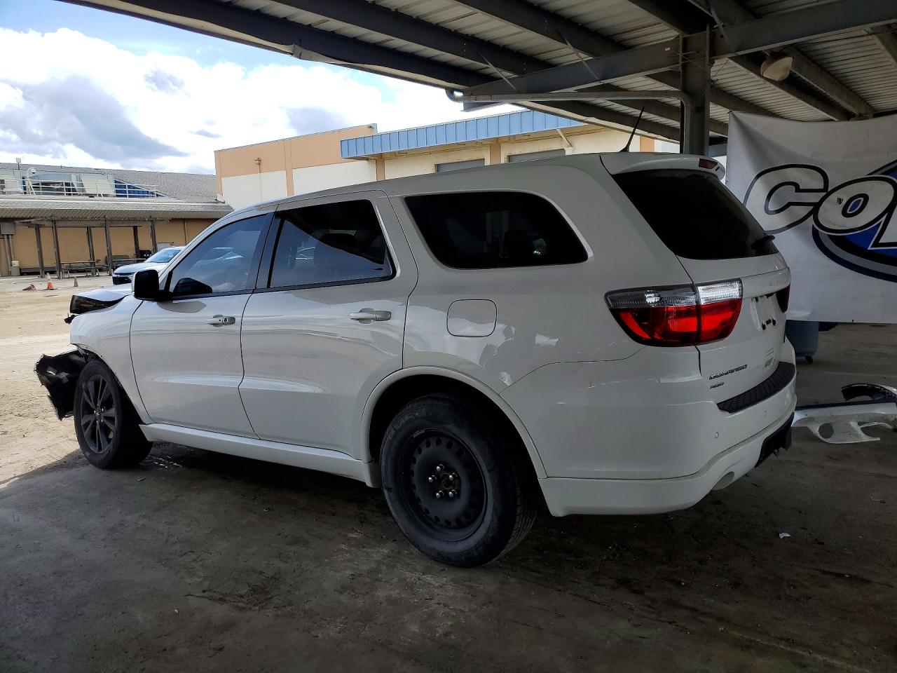 2012 Dodge Durango R White vin: 1C4SDJCT7CC195915