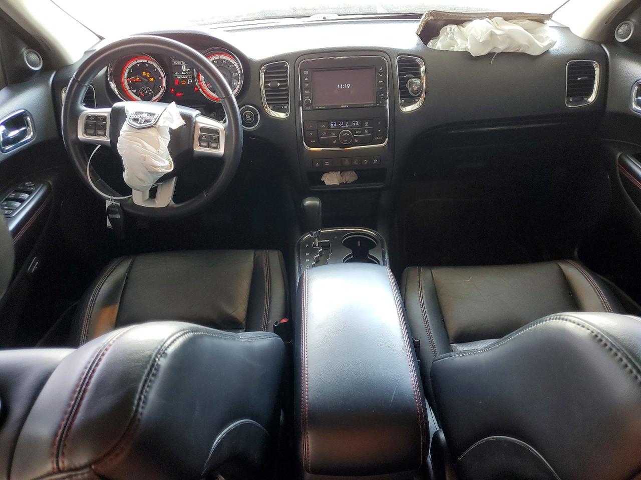 2012 Dodge Durango R White vin: 1C4SDJCT7CC195915