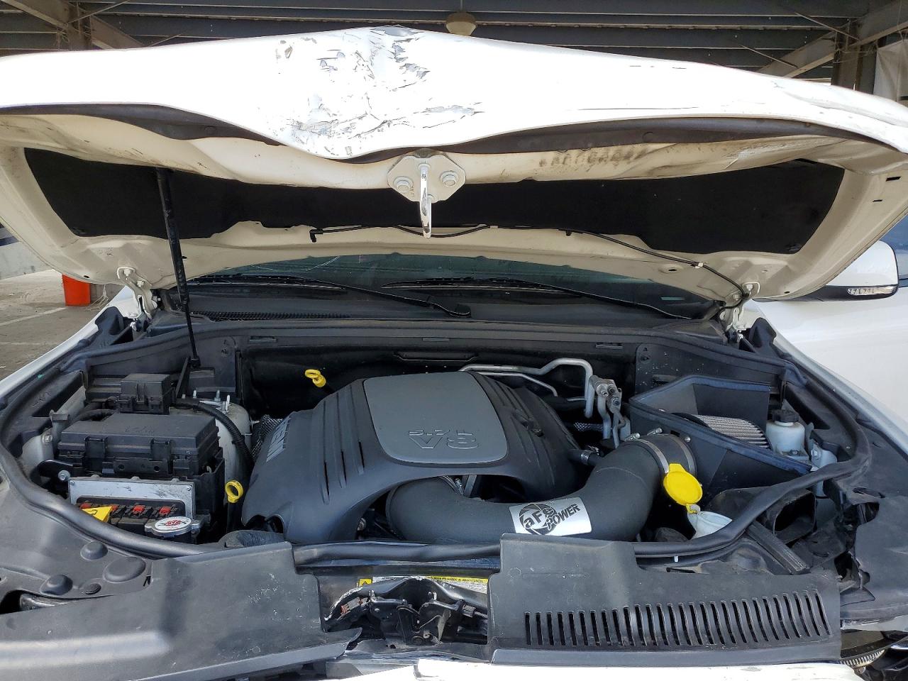 2012 Dodge Durango R White vin: 1C4SDJCT7CC195915