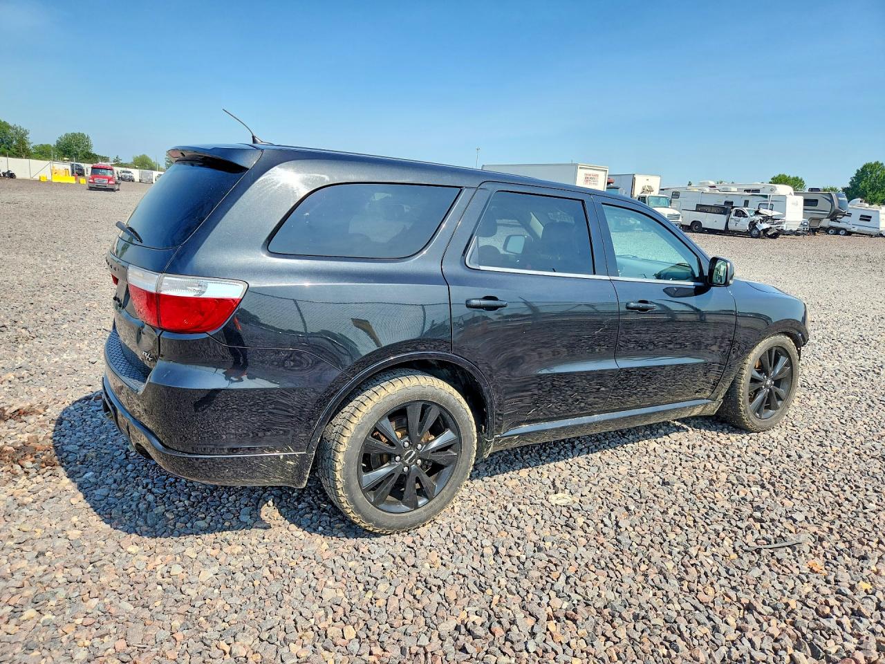 2012 Dodge Durango R/t Black vin: 1C4SDJCT7CC337163