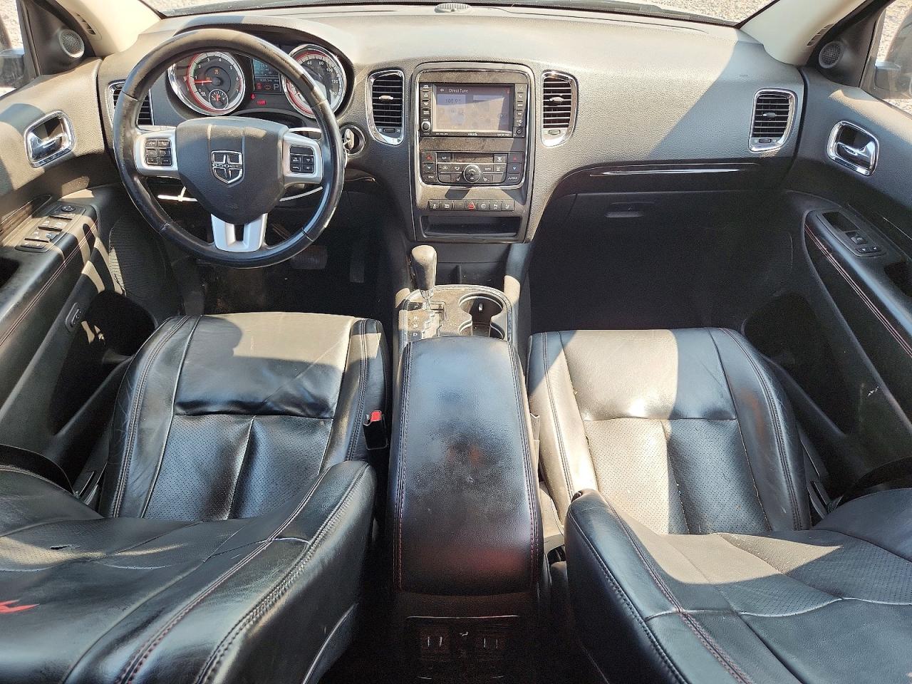 2012 Dodge Durango R/t Black vin: 1C4SDJCT7CC337163