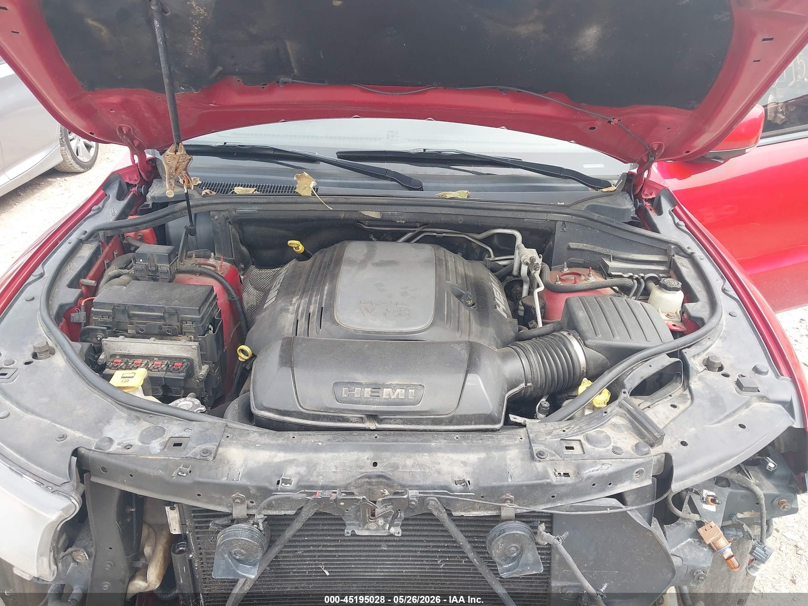 2013 Dodge Durango R/t Red vin: 1C4SDJCT7DC685854