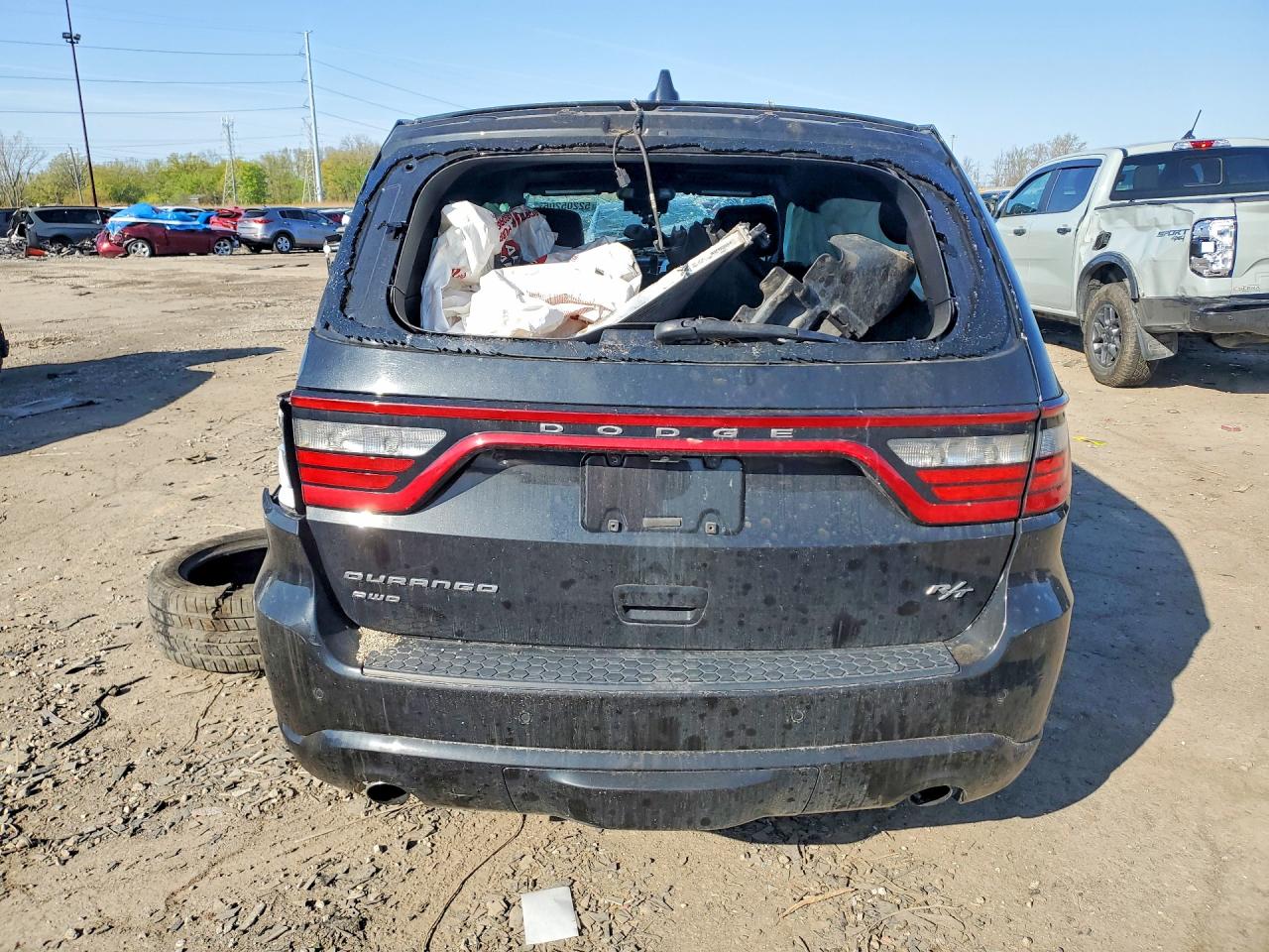 2014 Dodge Durango R Black vin: 1C4SDJCT7EC503572