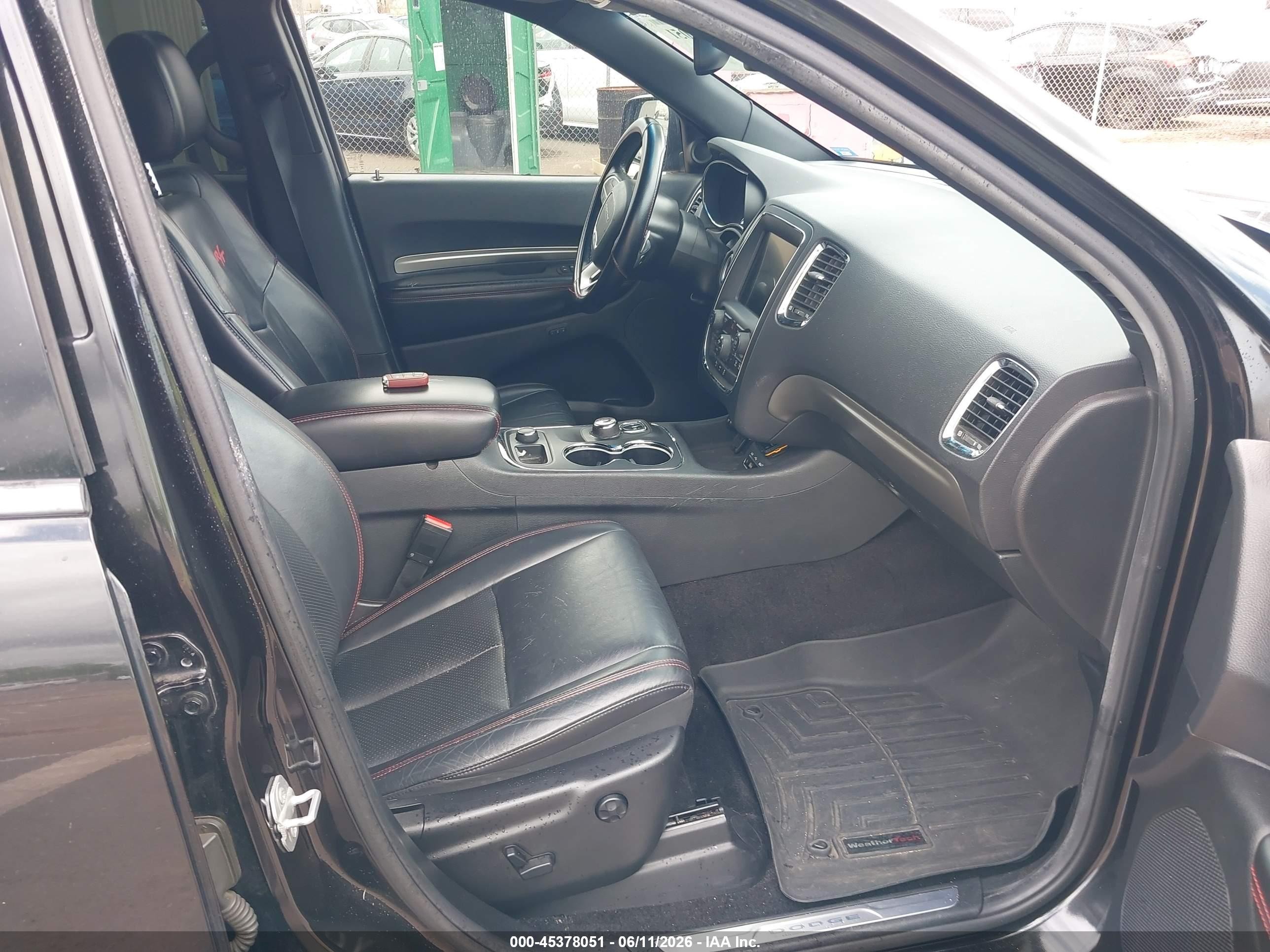 2014 Dodge Durango R/t Черный vin: 1C4SDJCT7EC591605