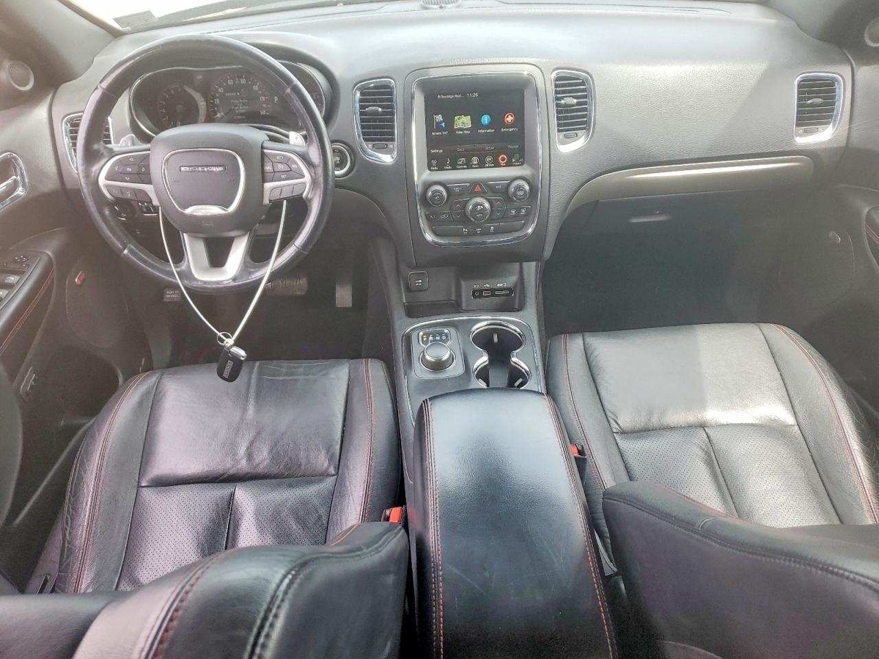 2015 Dodge Durango R Черный vin: 1C4SDJCT7FC156116
