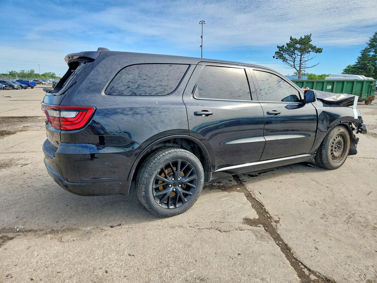 2015 Dodge Durango R Черный vin: 1C4SDJCT7FC746204