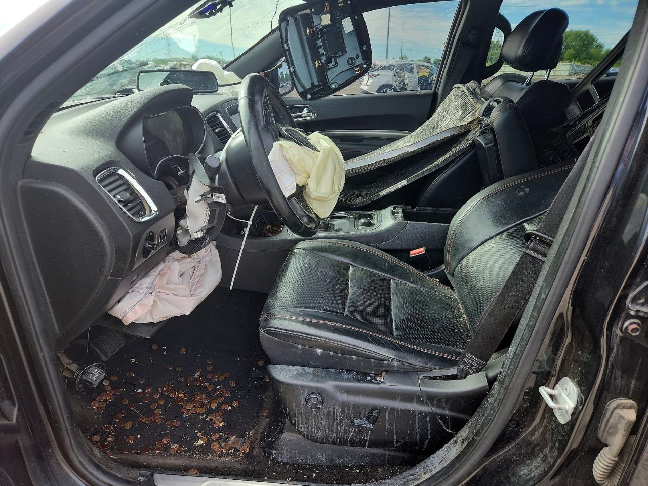 2015 Dodge Durango R Черный vin: 1C4SDJCT7FC746204