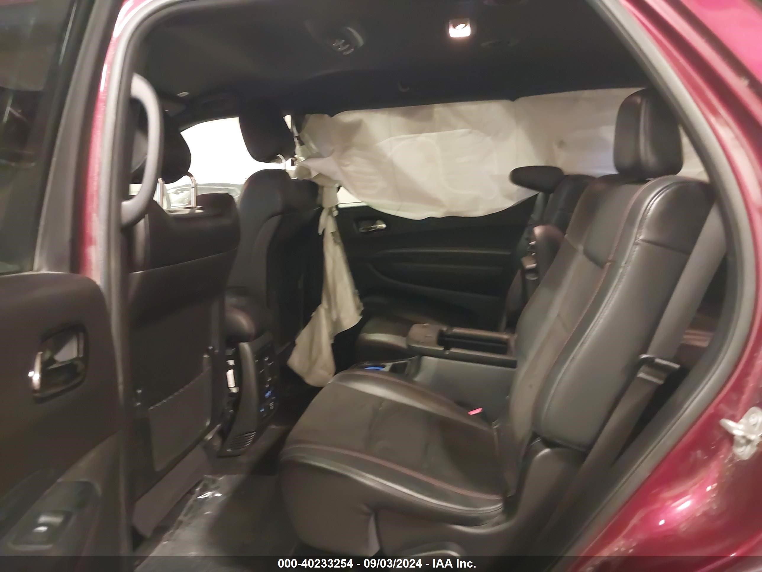 2021 Dodge Durango R/t Awd Red vin: 1C4SDJCT7MC598925