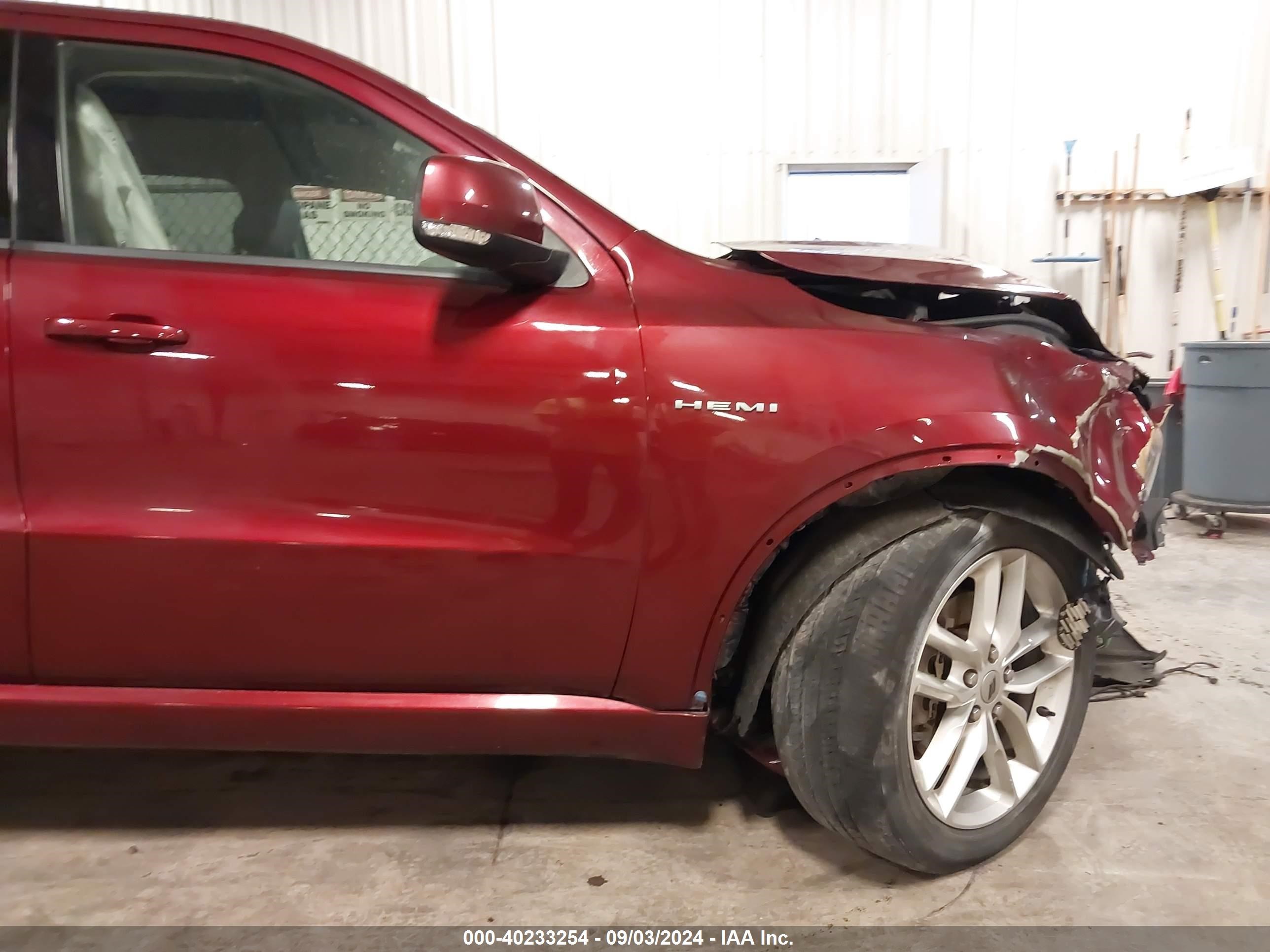 2021 Dodge Durango R/t Awd Red vin: 1C4SDJCT7MC598925