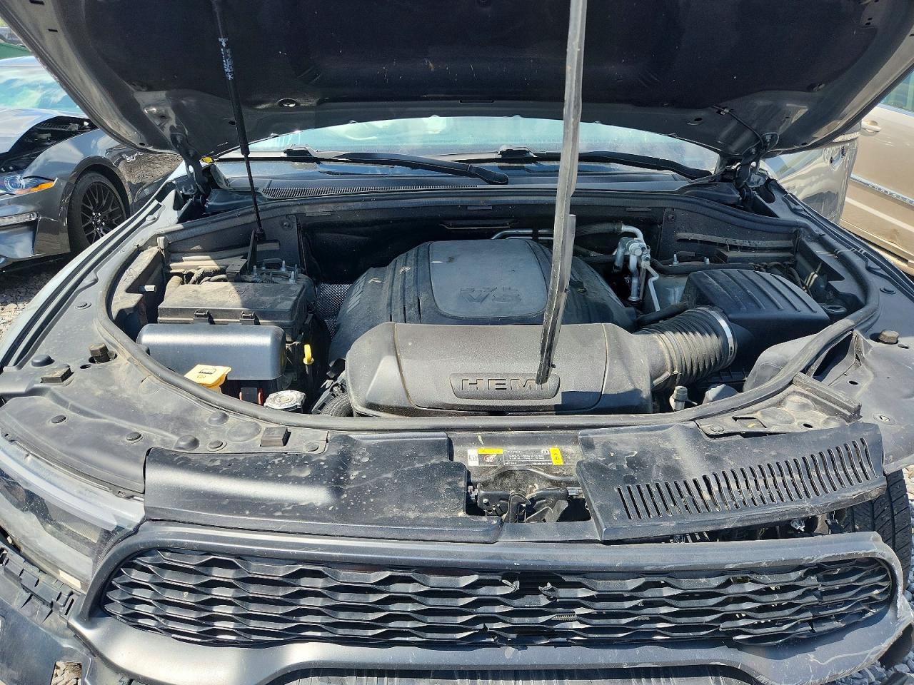 2021 Dodge Durango R/t Gray vin: 1C4SDJCT7MC662817