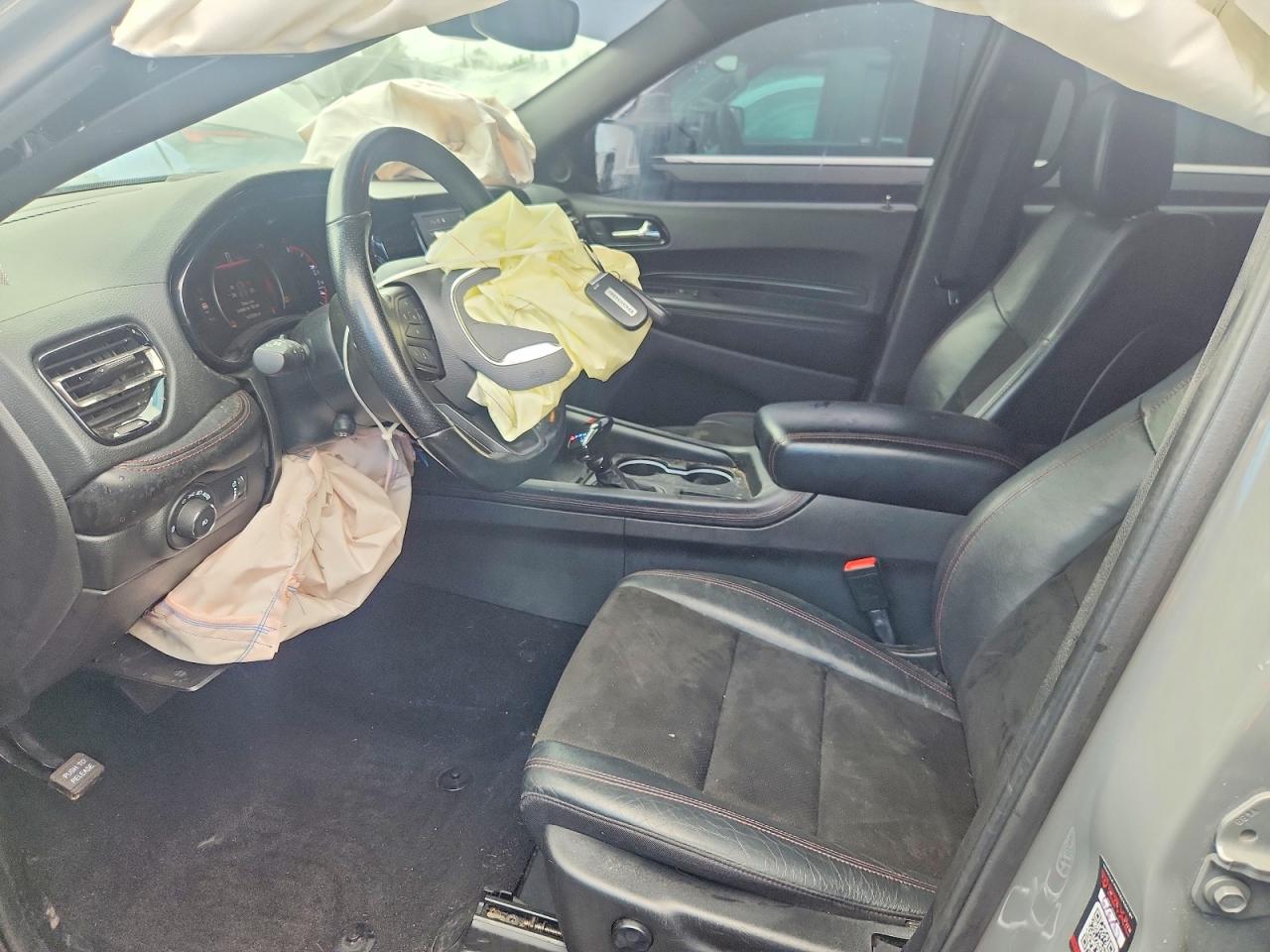 2021 Dodge Durango R/t Gray vin: 1C4SDJCT7MC662817