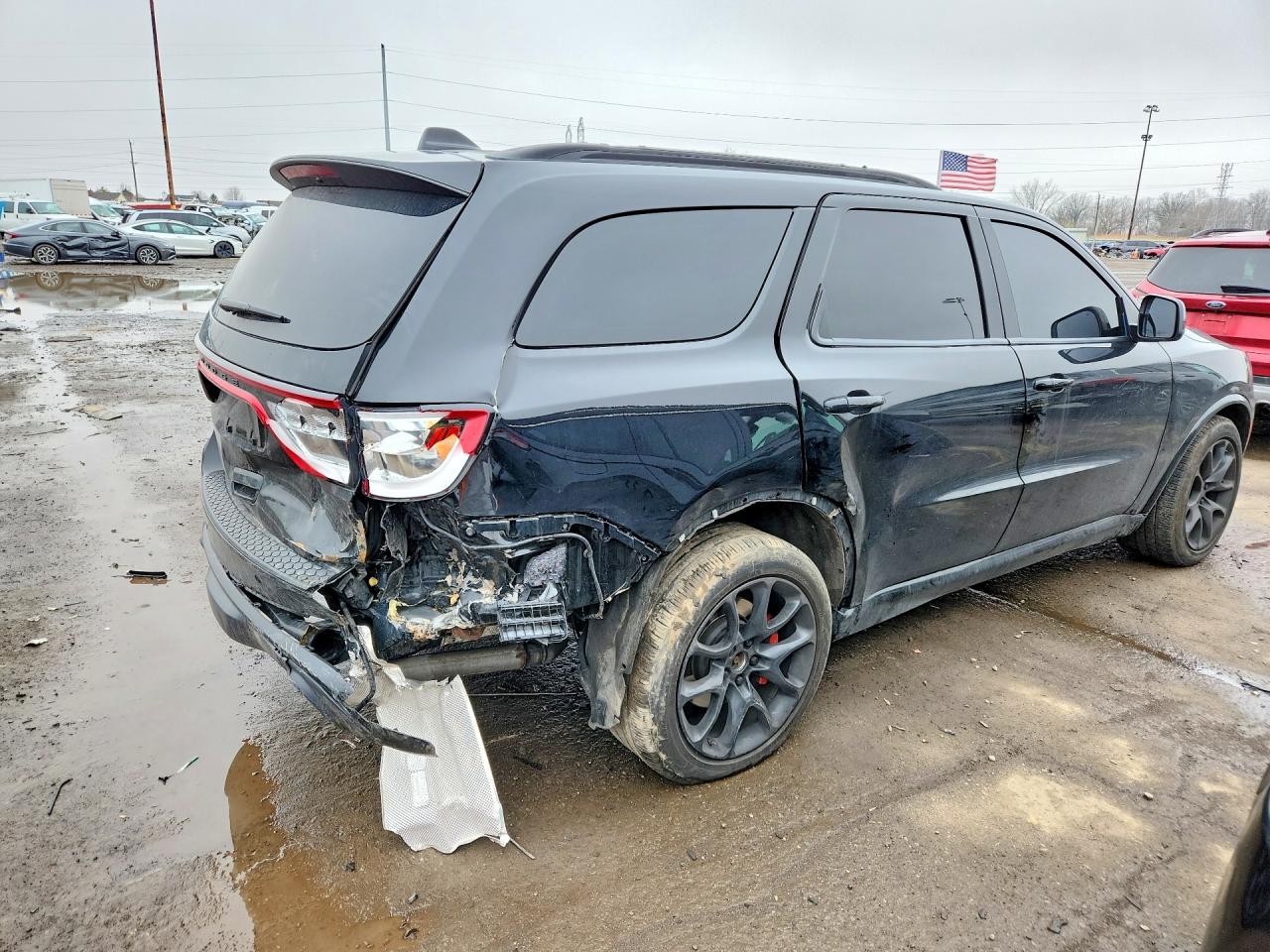 2024 Dodge Durango R Black vin: 1C4SDJCT7RC174037