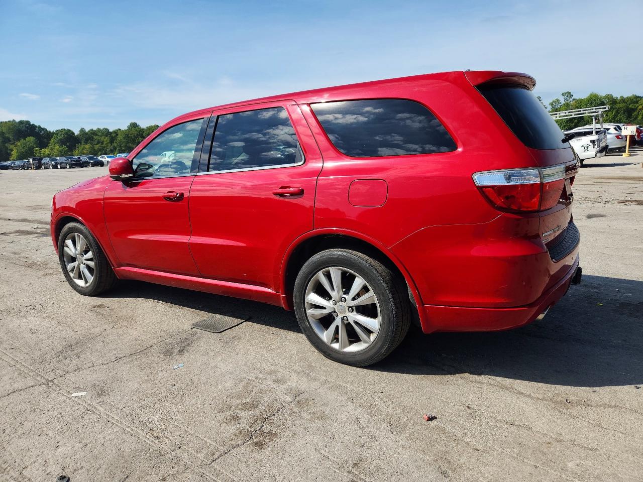 2012 Dodge Durango R/t Red vin: 1C4SDJCT8CC322543
