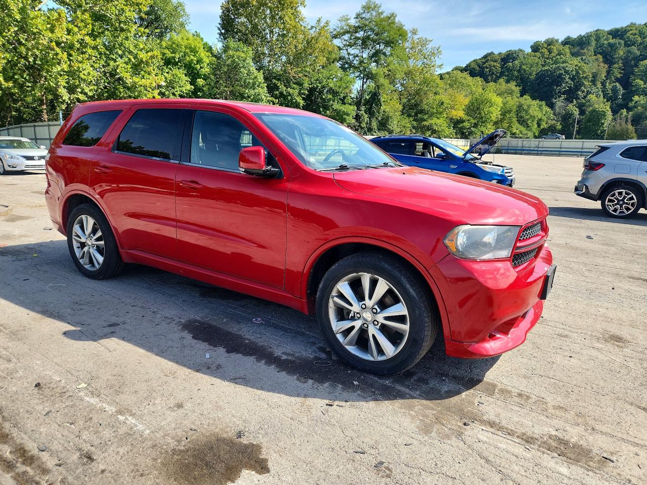 2012 Dodge Durango R/t Red vin: 1C4SDJCT8CC322543