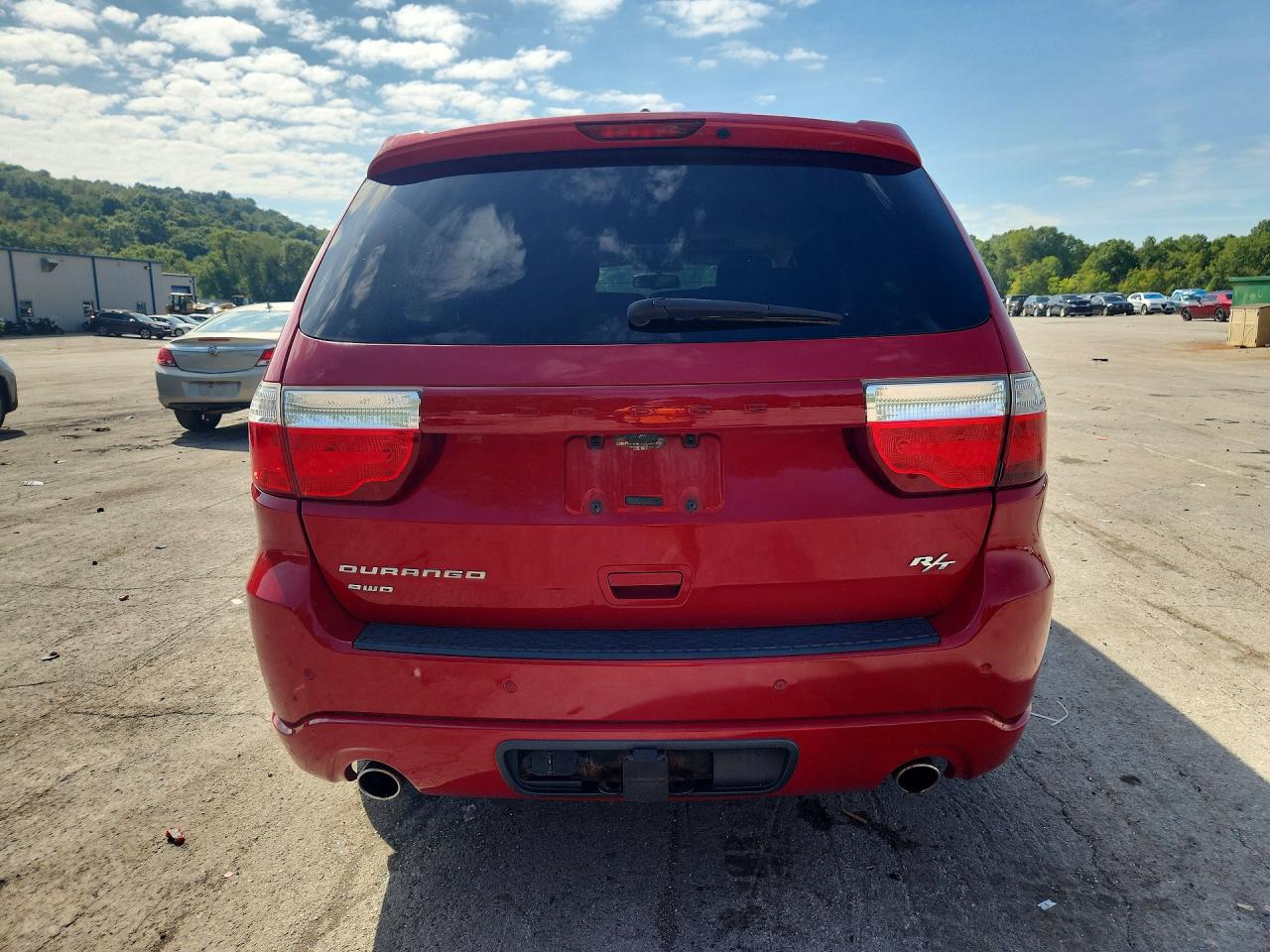 2012 Dodge Durango R/t Red vin: 1C4SDJCT8CC322543