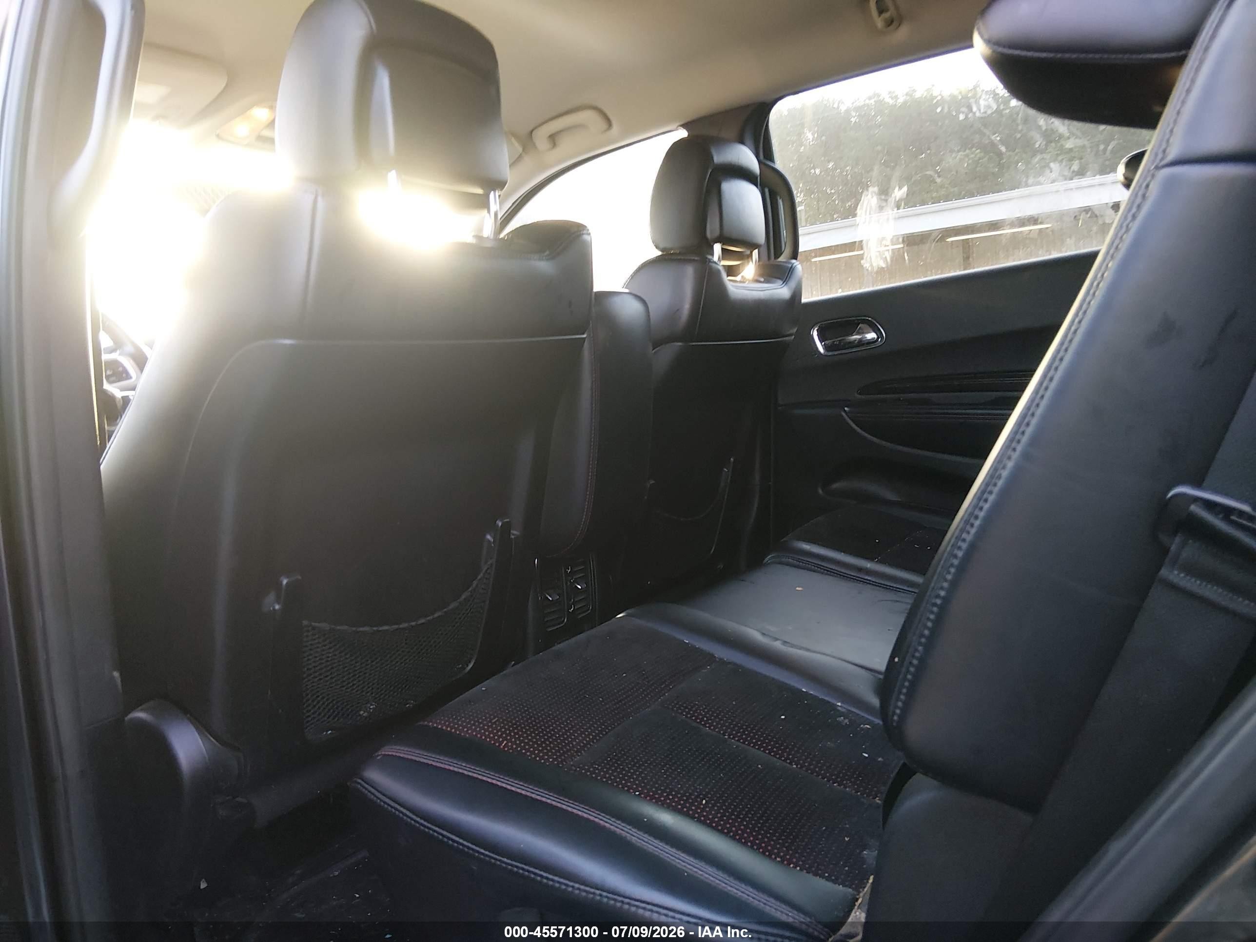 2013 Dodge Durango R/t Black vin: 1C4SDJCT8DC583124