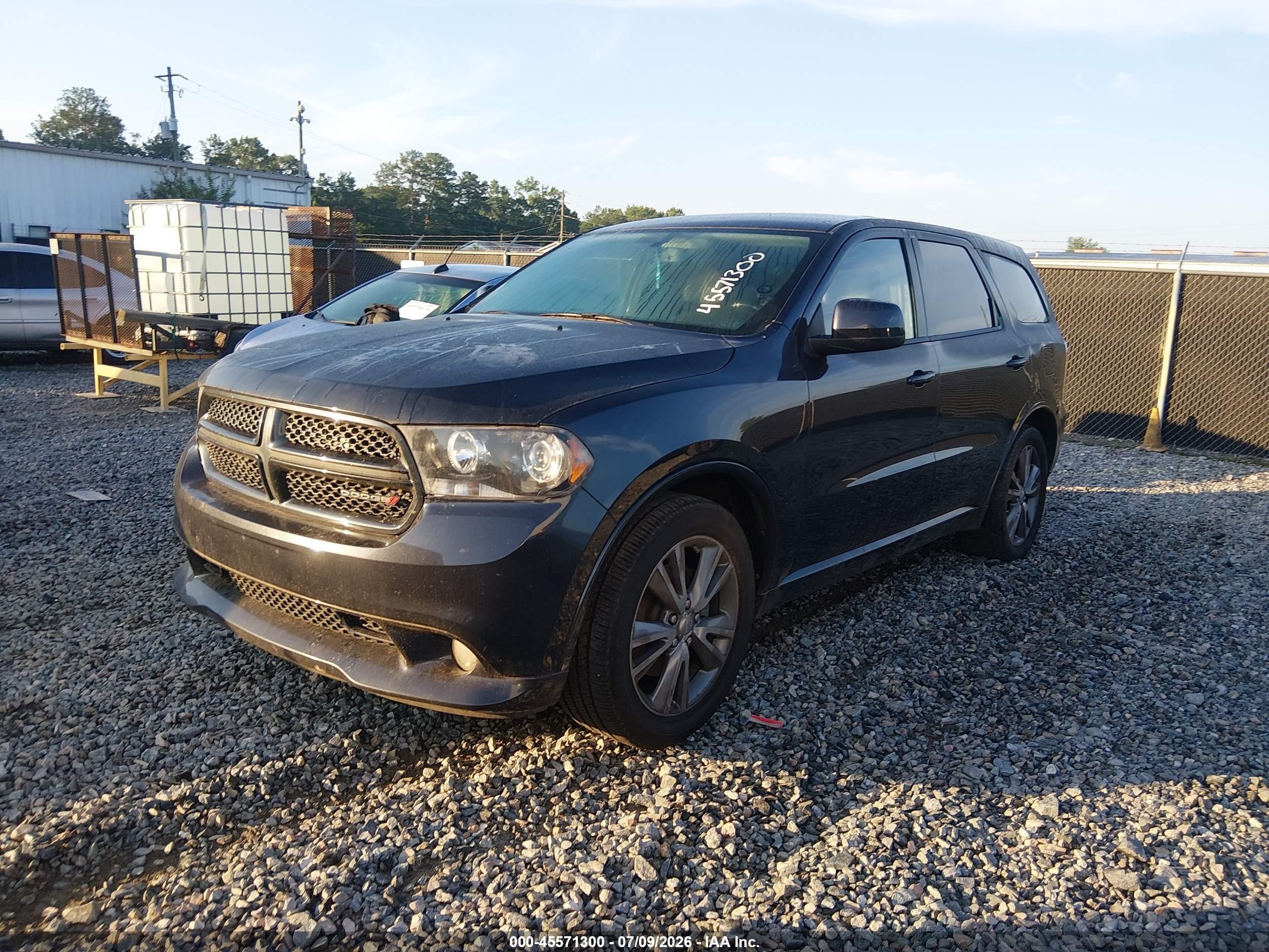 2013 Dodge Durango R/t Black vin: 1C4SDJCT8DC583124