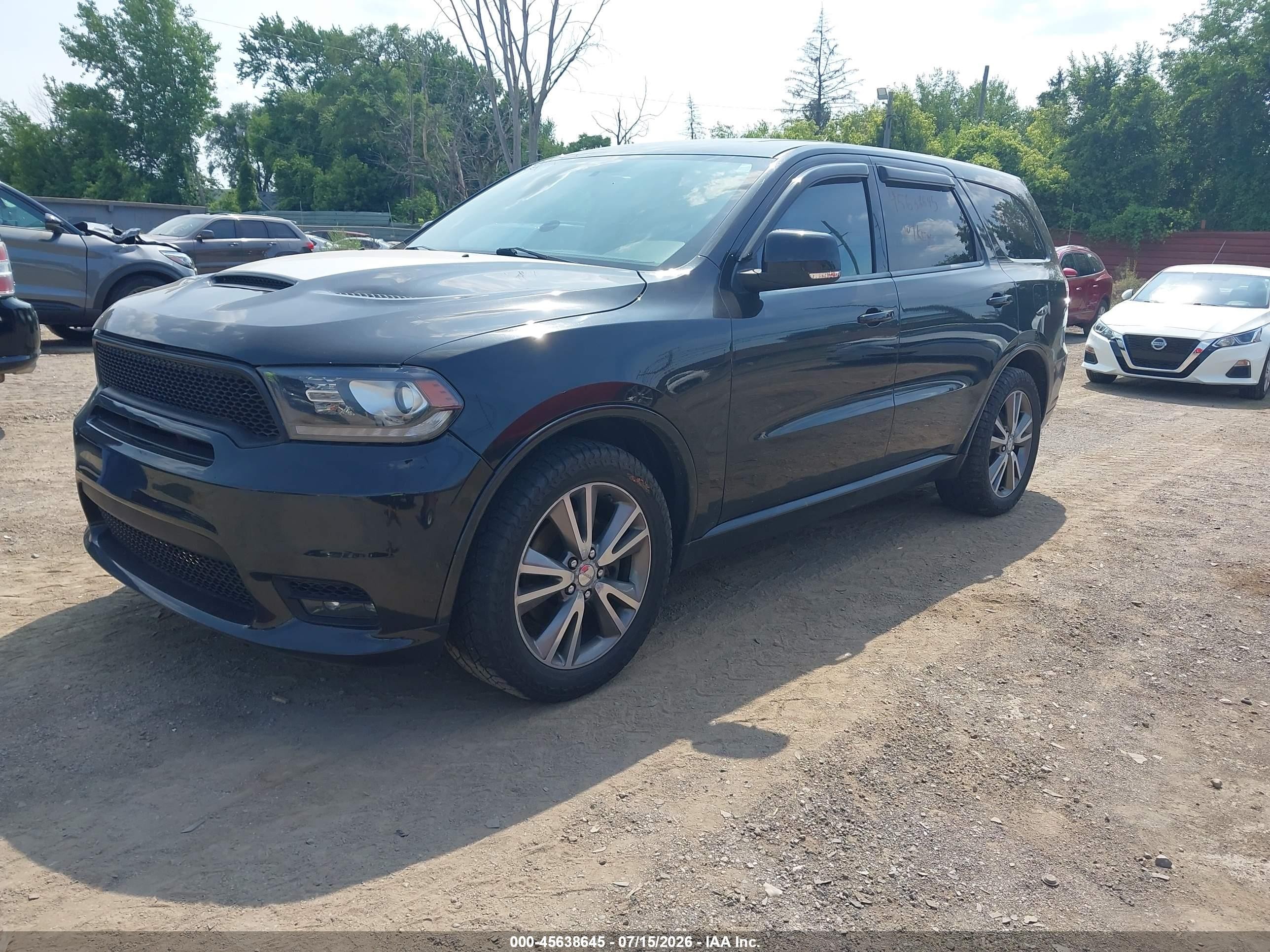 2013 Dodge Durango R/t Gray vin: 1C4SDJCT8DC689928