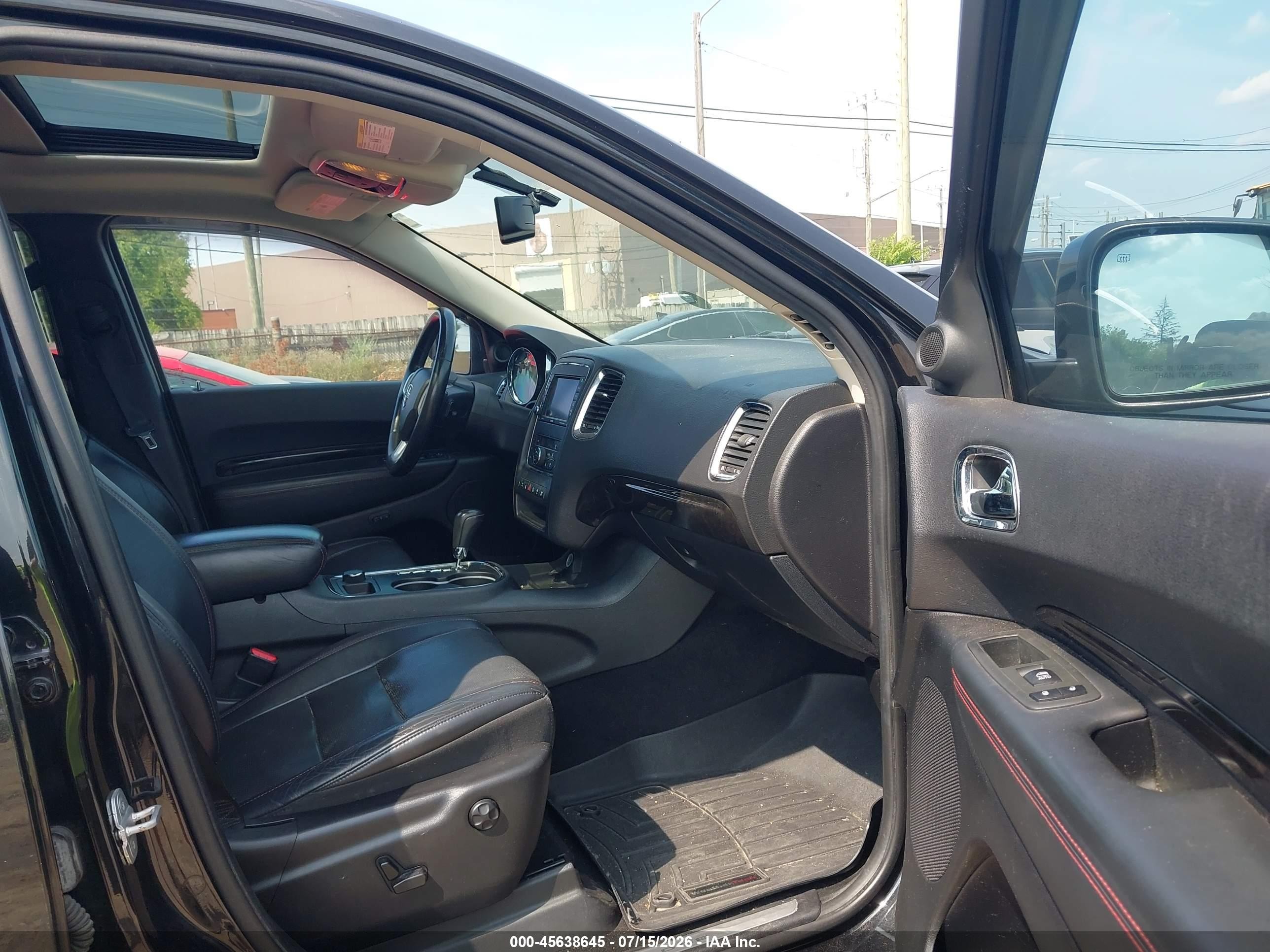 2013 Dodge Durango R/t Gray vin: 1C4SDJCT8DC689928