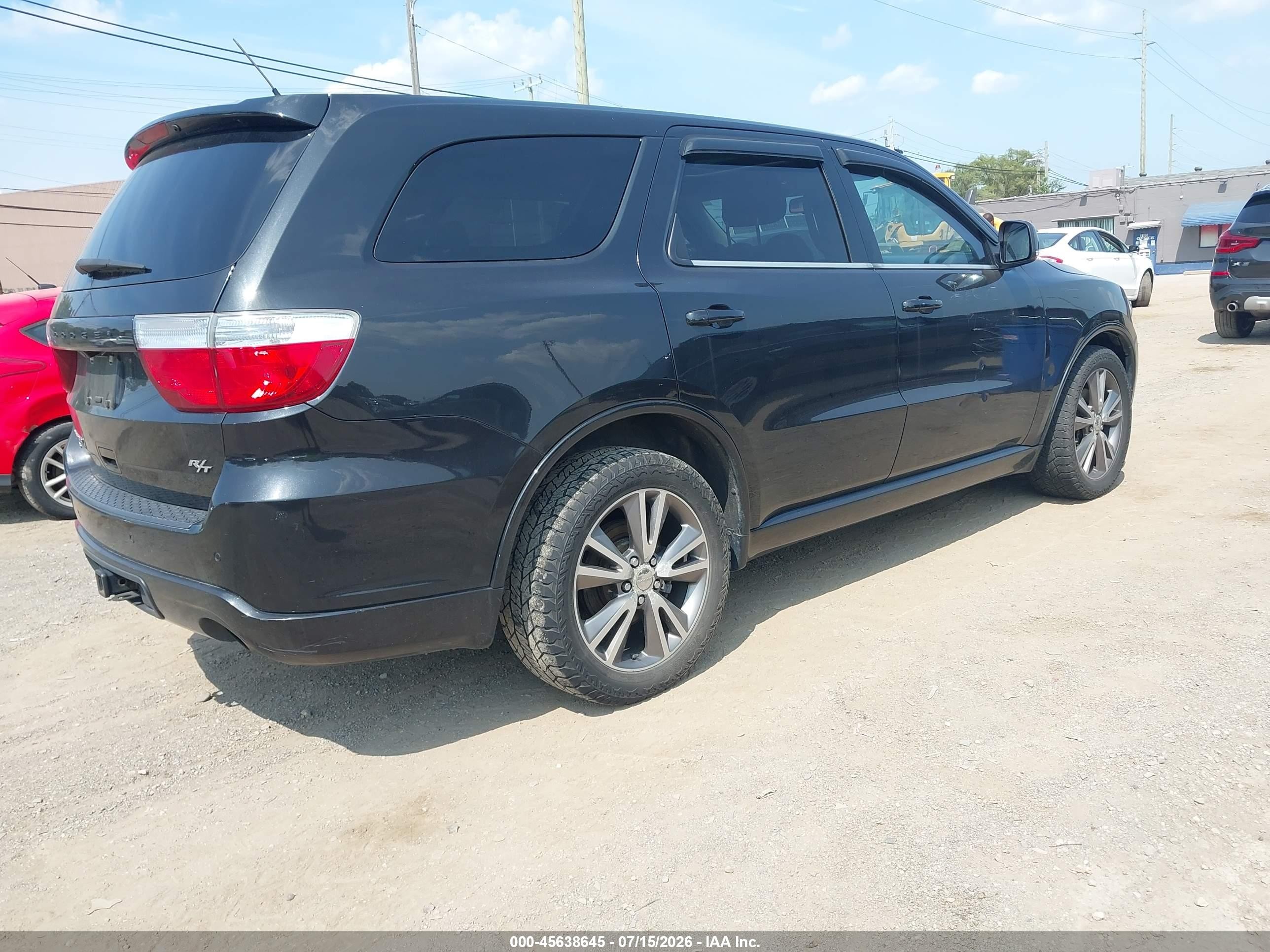 2013 Dodge Durango R/t Gray vin: 1C4SDJCT8DC689928