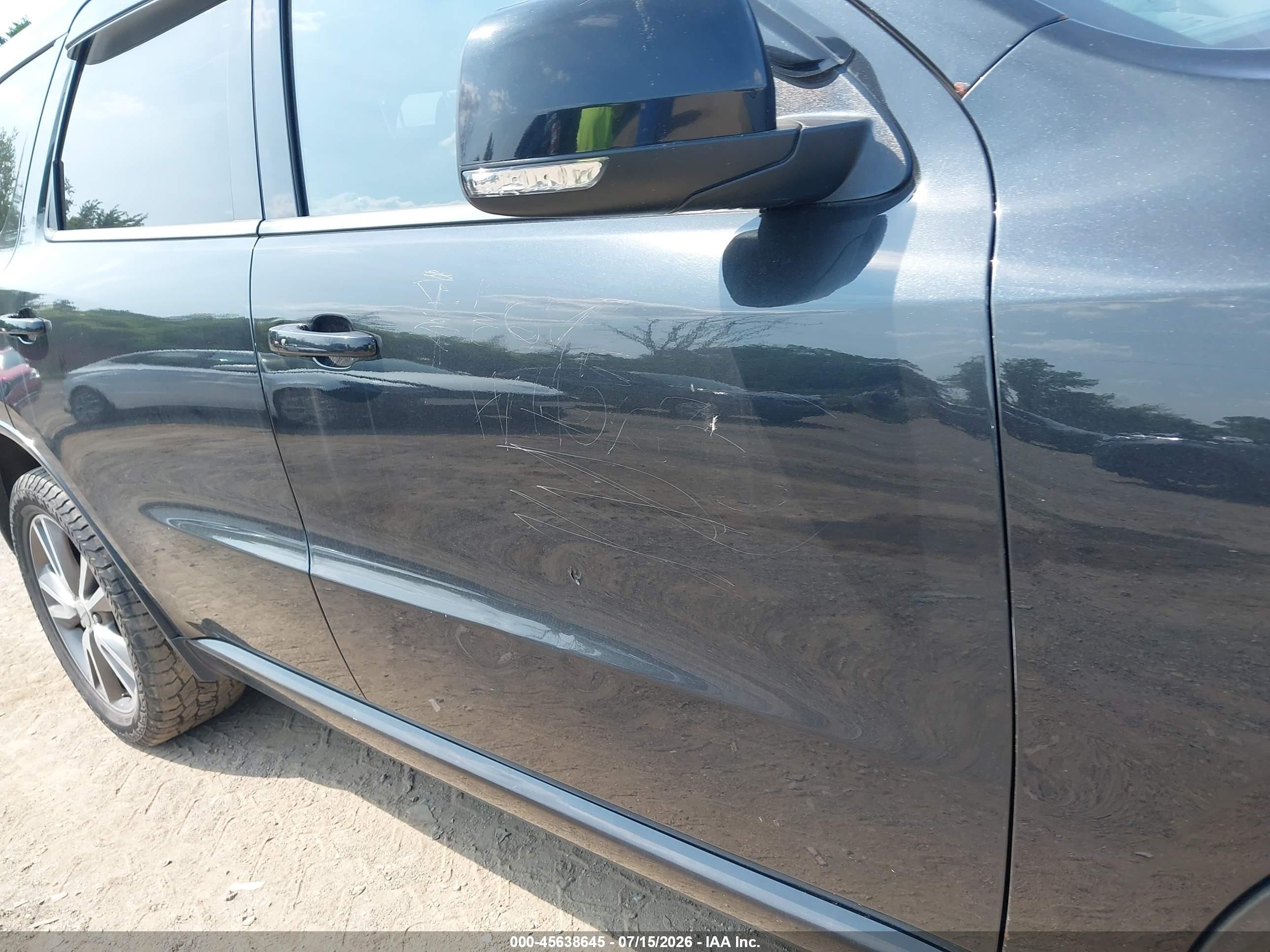2013 Dodge Durango R/t Gray vin: 1C4SDJCT8DC689928