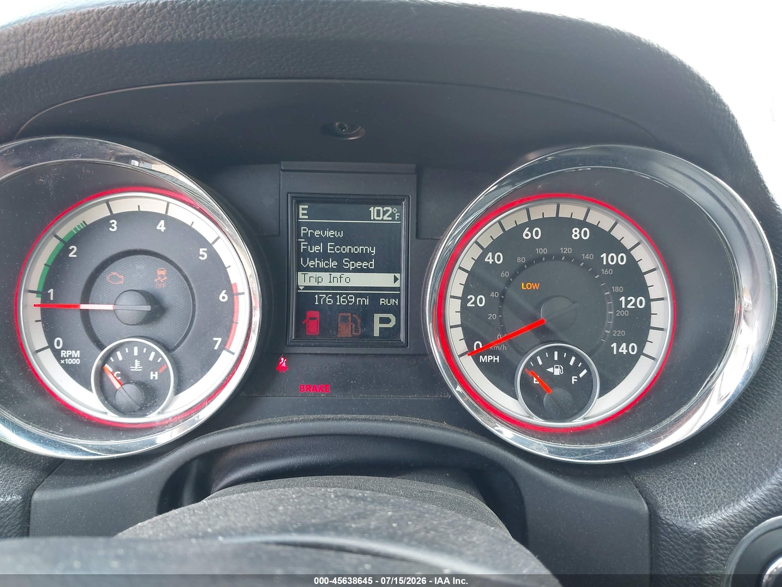 2013 Dodge Durango R/t Gray vin: 1C4SDJCT8DC689928