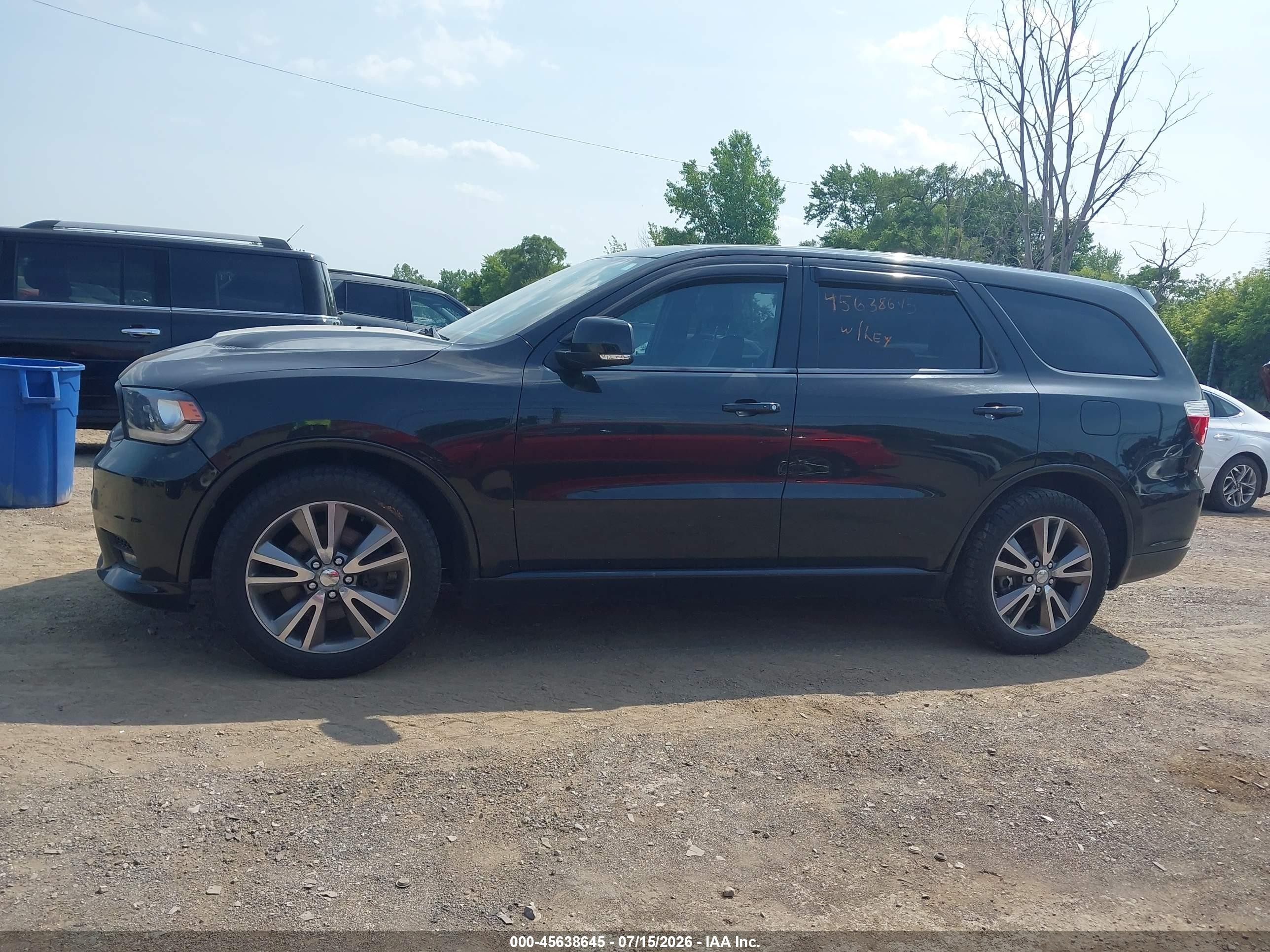 2013 Dodge Durango R/t Gray vin: 1C4SDJCT8DC689928