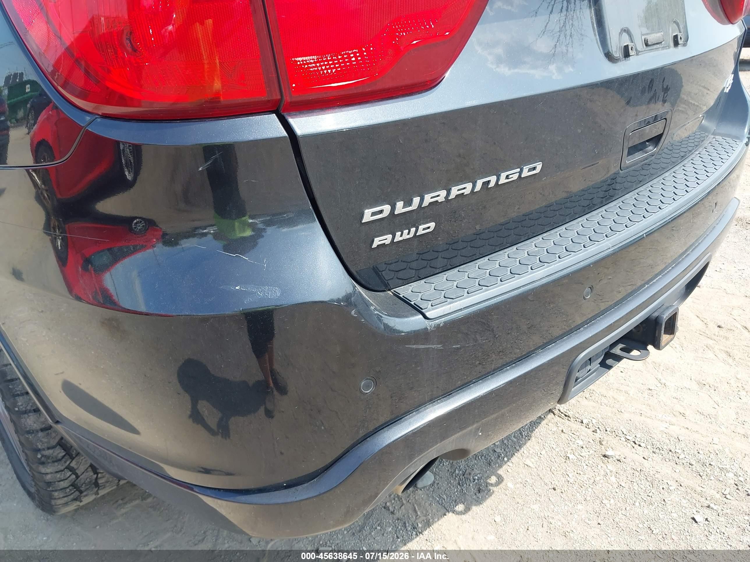 2013 Dodge Durango R/t Gray vin: 1C4SDJCT8DC689928